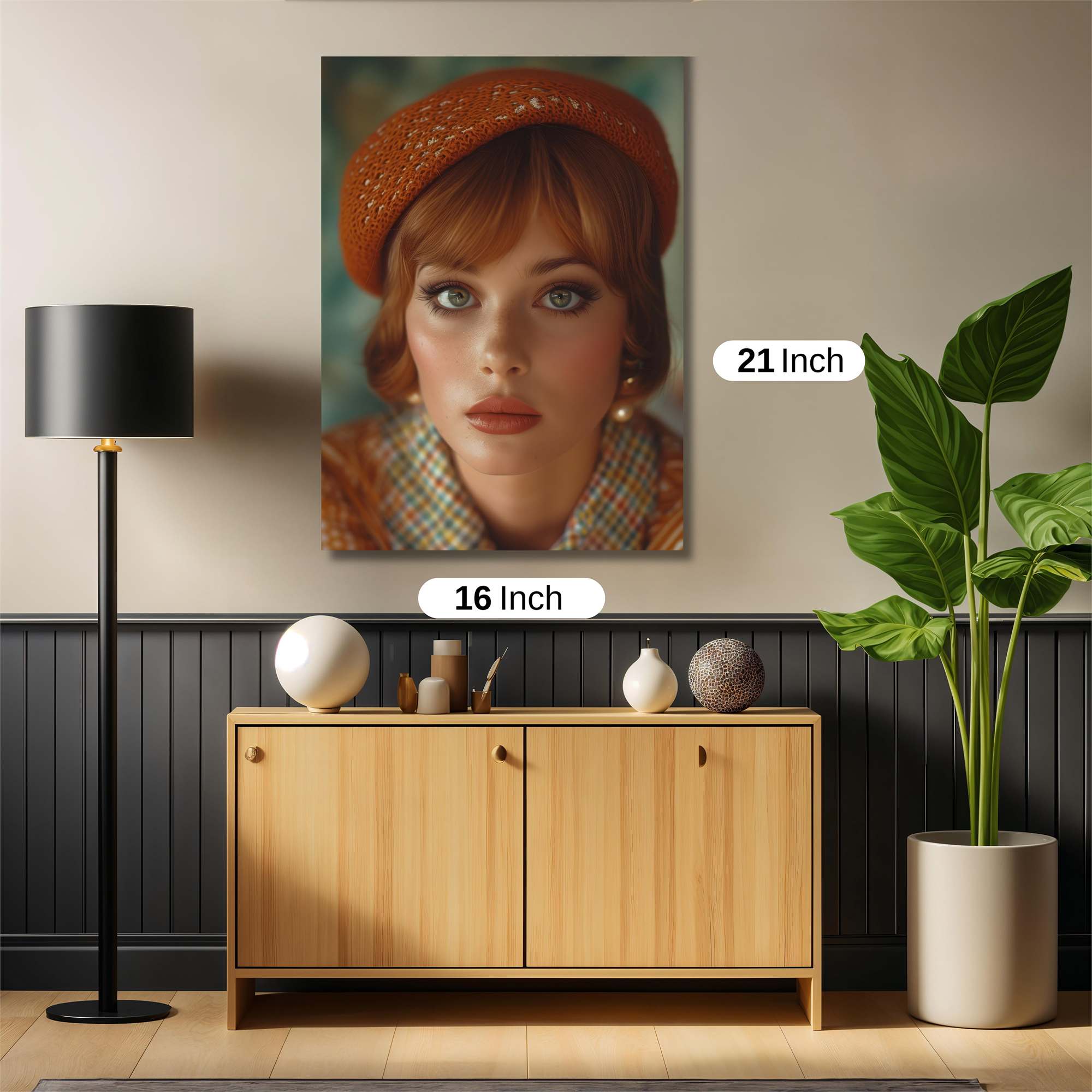 Retro Charm Safe Wall Magnetic / M