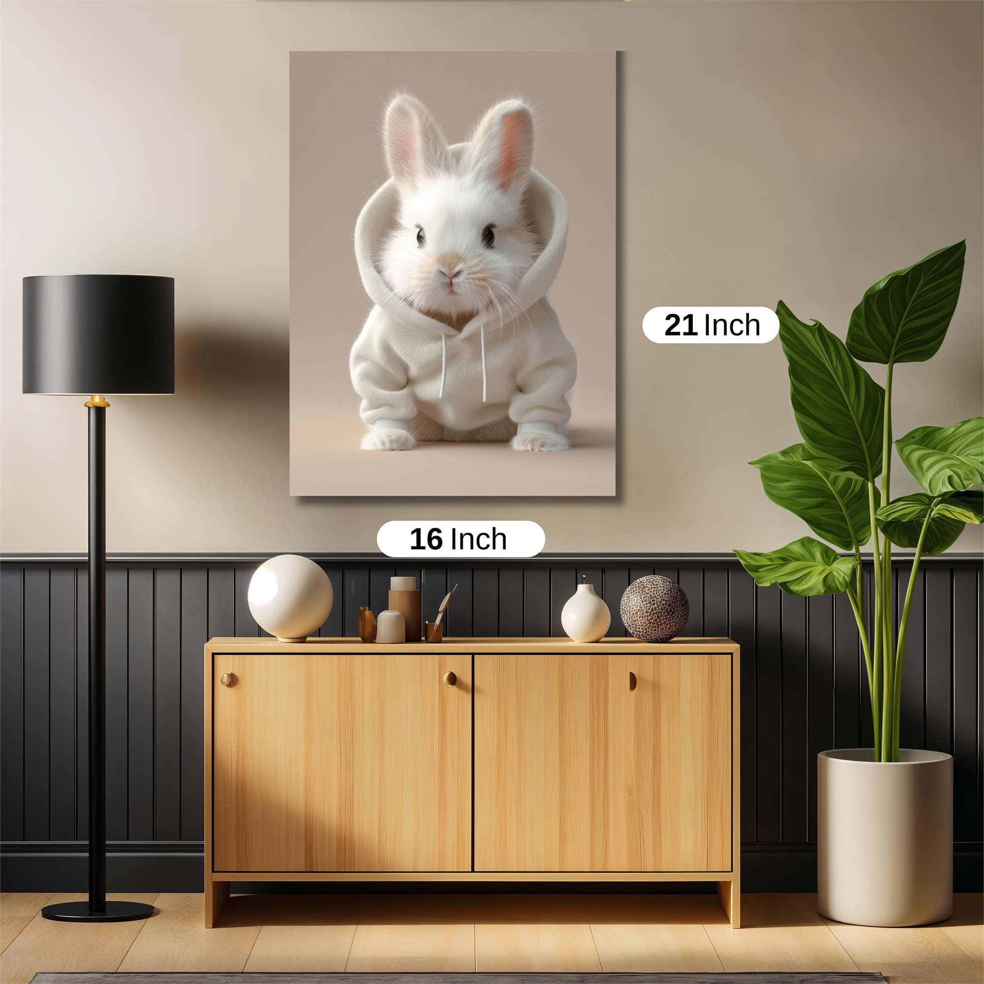 Bunny Bliss Safe Wall Magnetic / M
