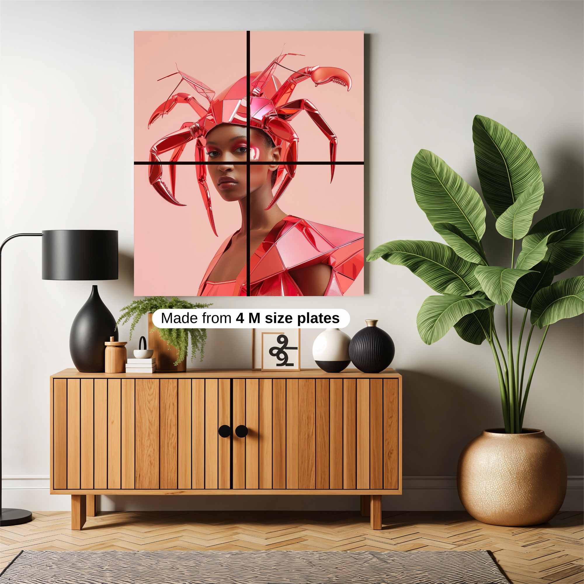 Crab Couture Safe Wall Magnetic / M