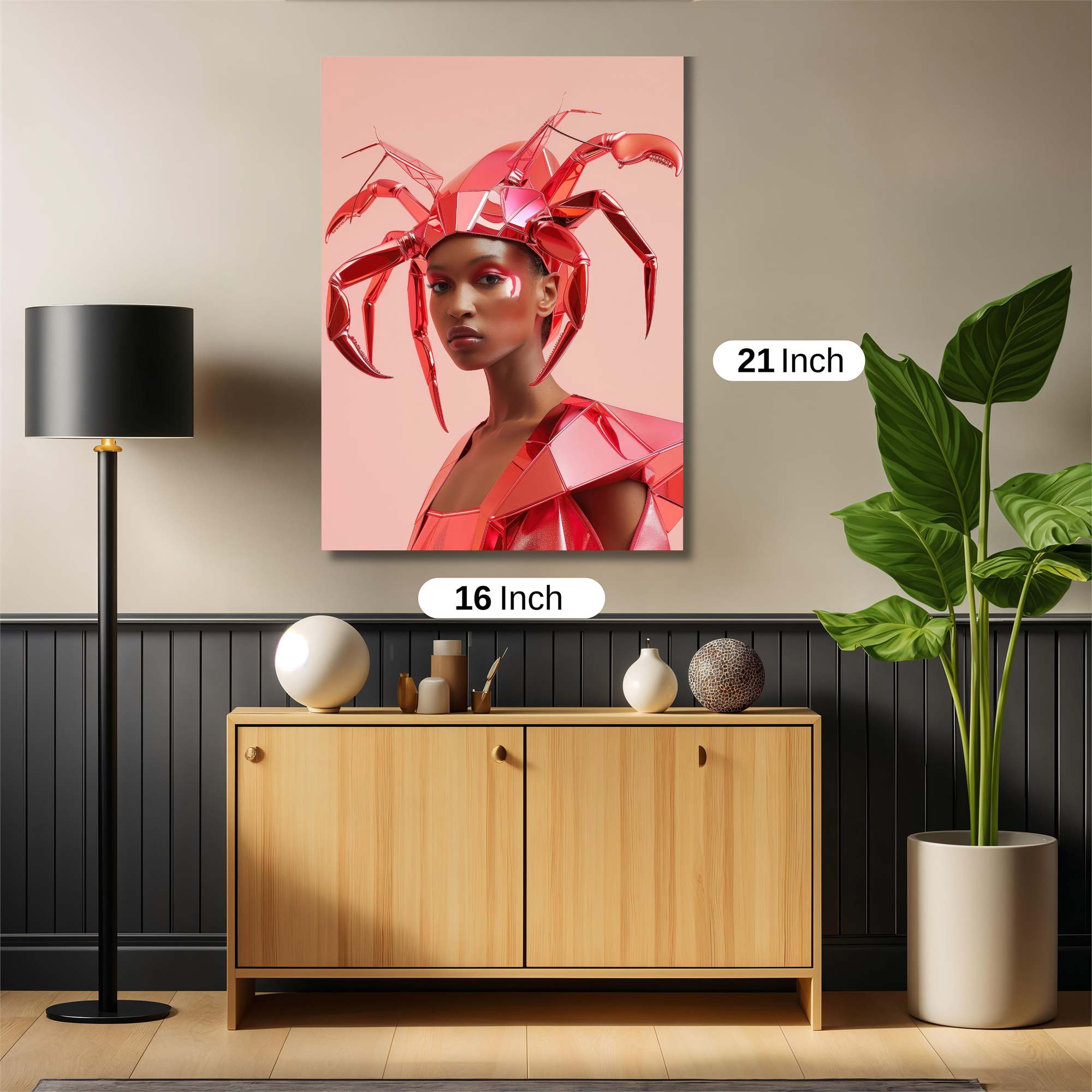 Crab Couture Safe Wall Magnetic / M