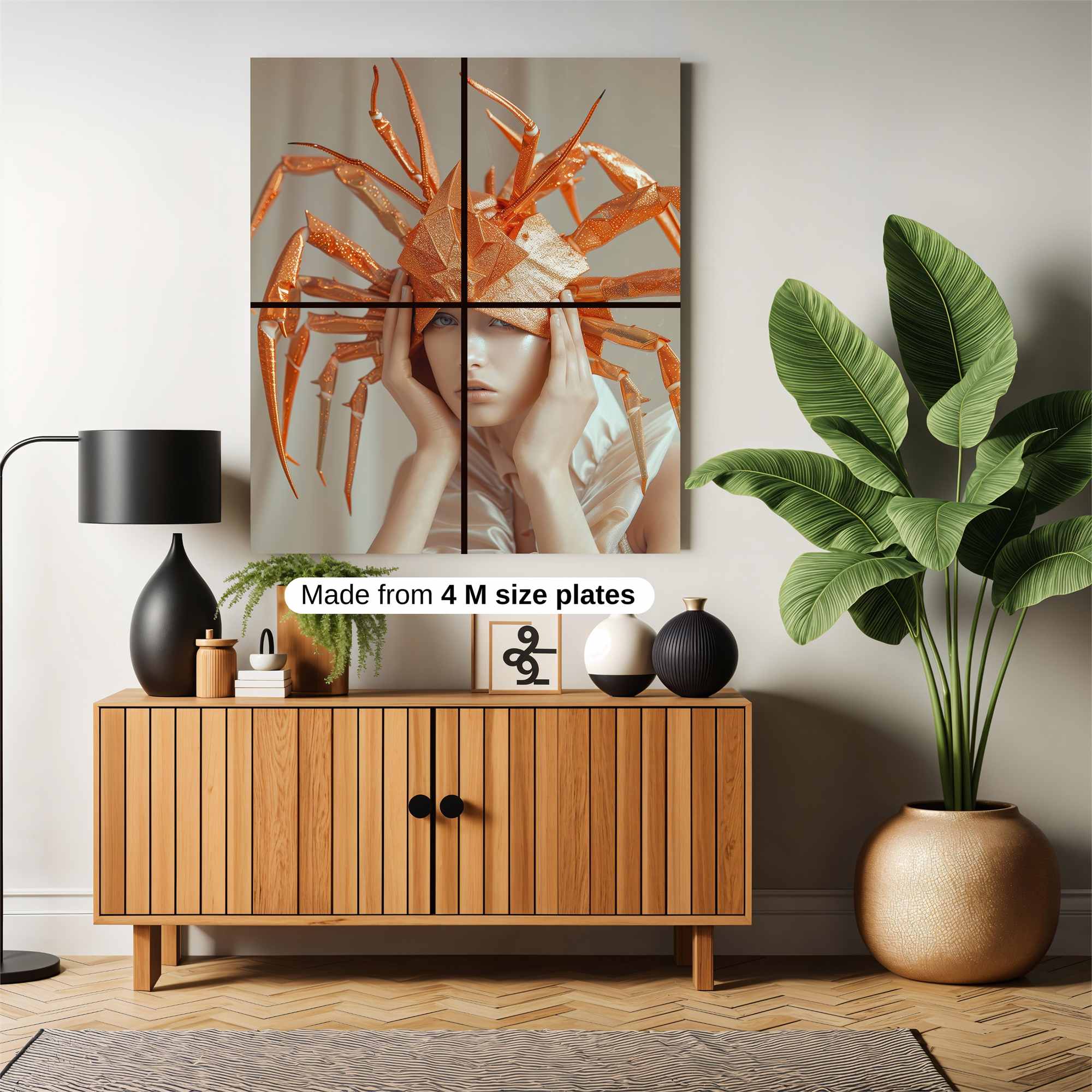 Crab Elegance Safe Wall Magnetic / M