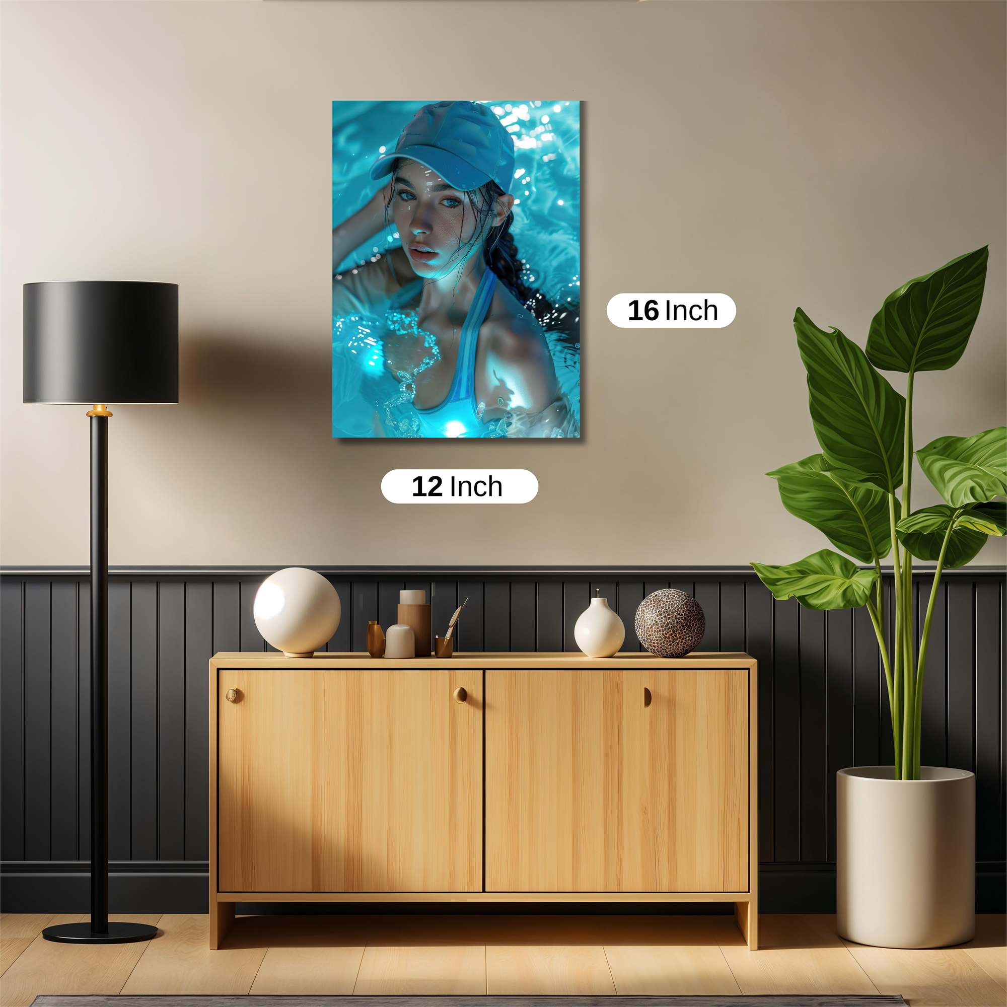 Aqua Serenity Safe Wall Magnetic / M