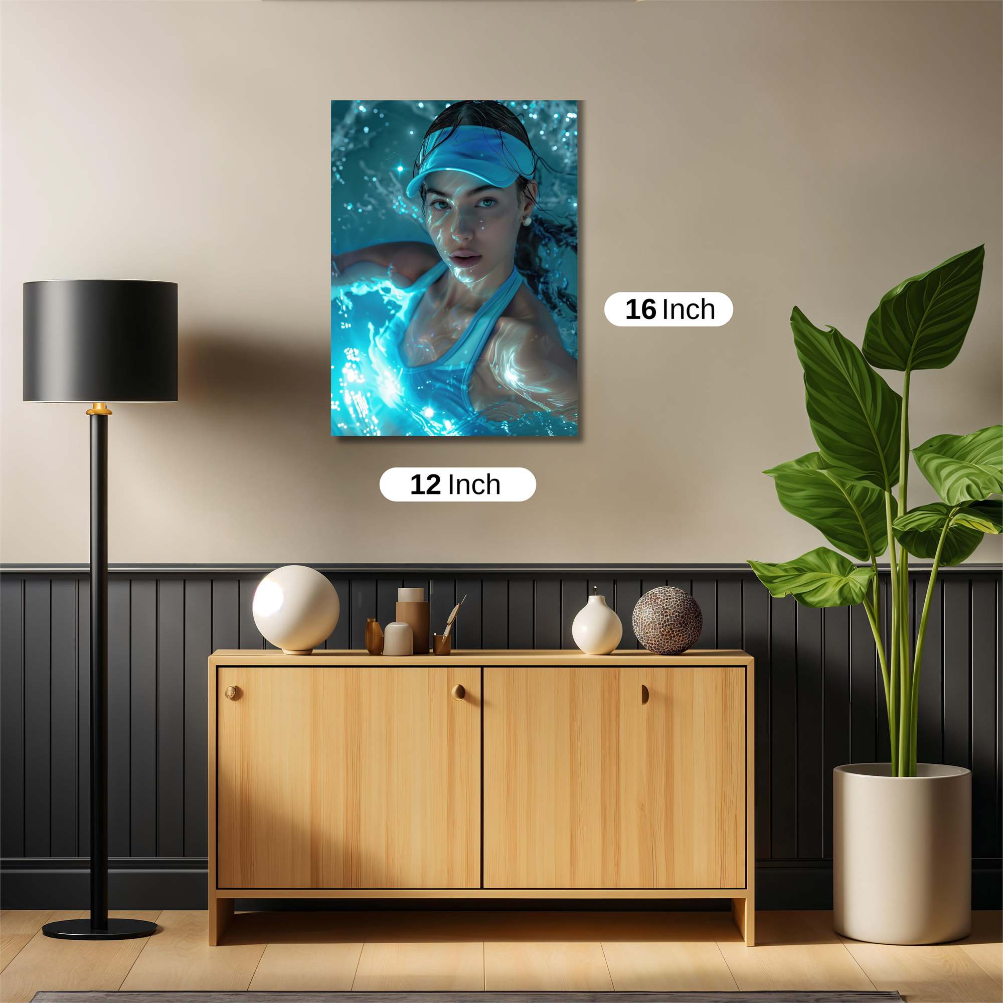 Aqua Serenity Safe Wall Magnetic / M