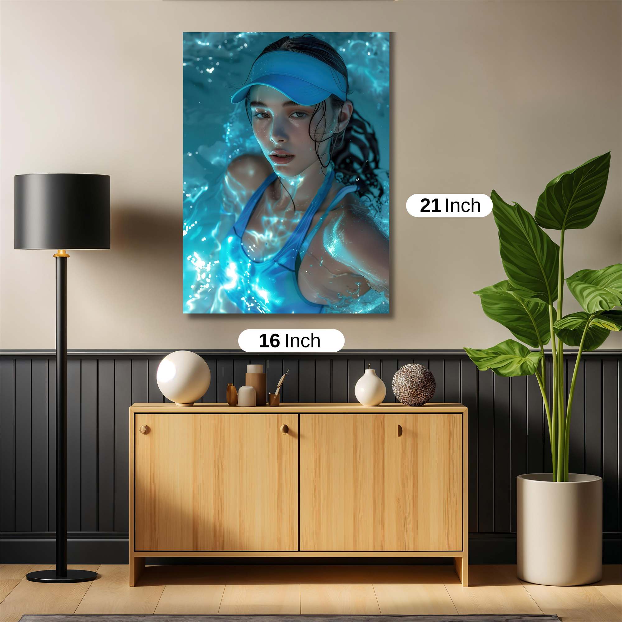 Aqua Serenity Safe Wall Magnetic / M