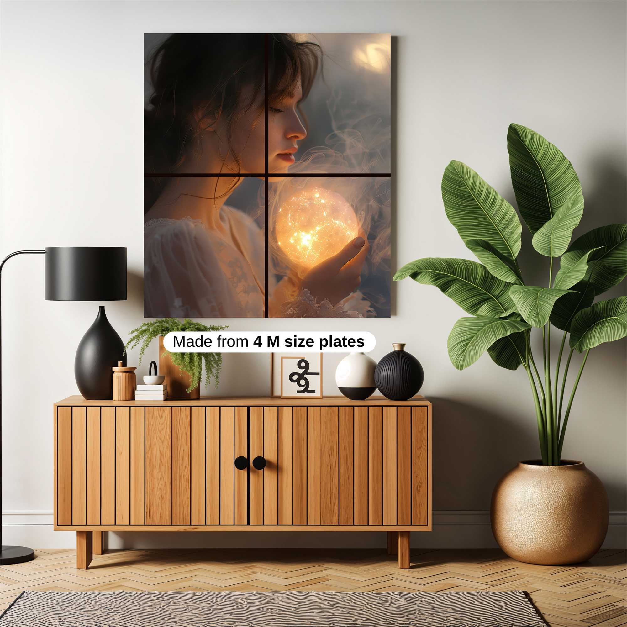 Glimmering Serenity Safe Wall Magnetic / M
