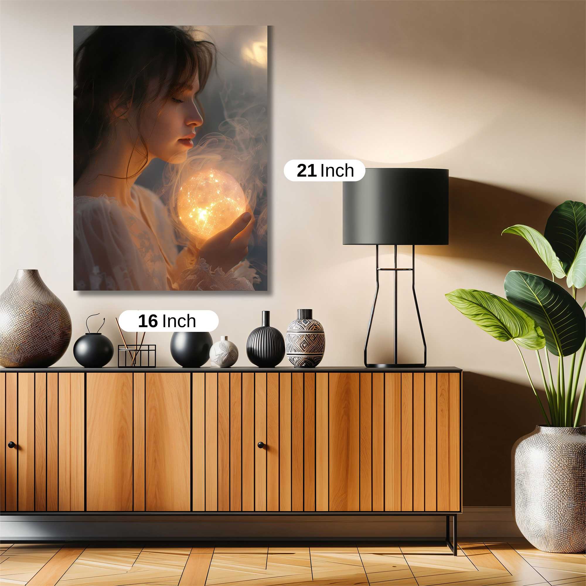 Glimmering Serenity Safe Wall Magnetic / M