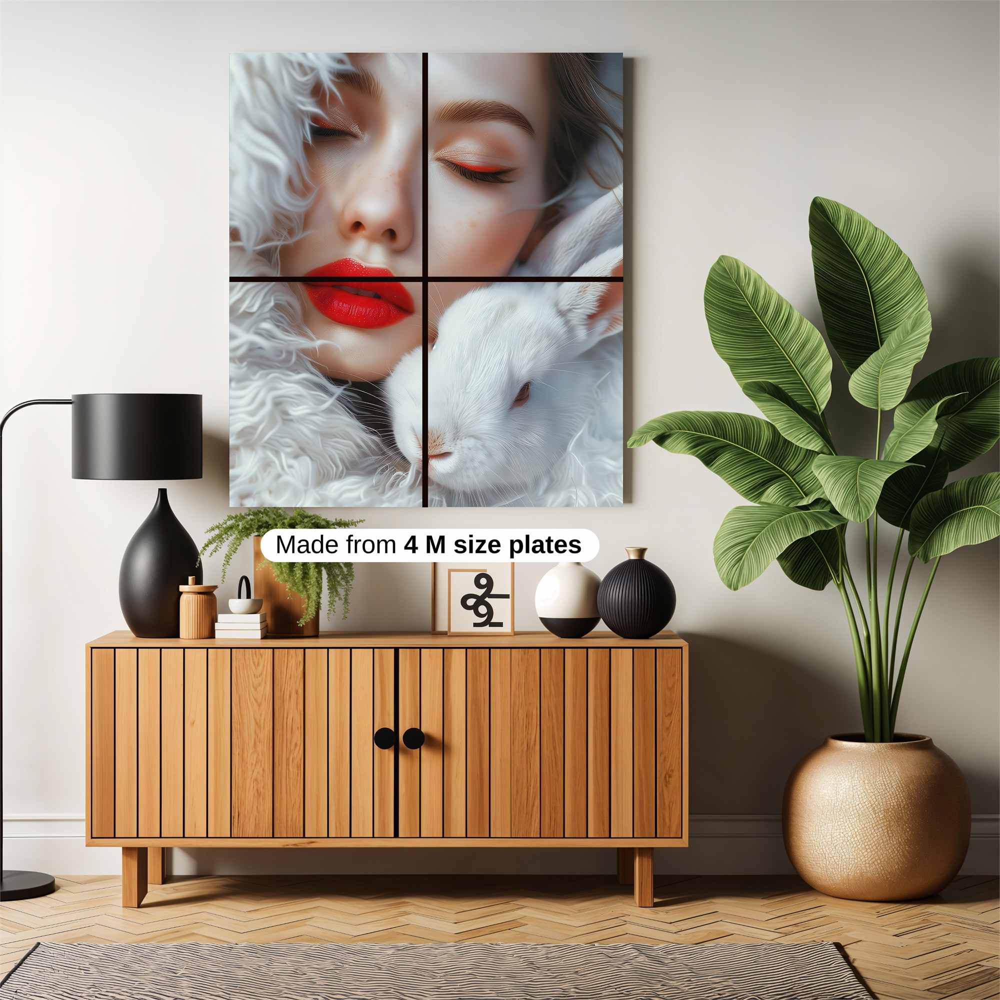 Bunny Bliss Safe Wall Magnetic / M