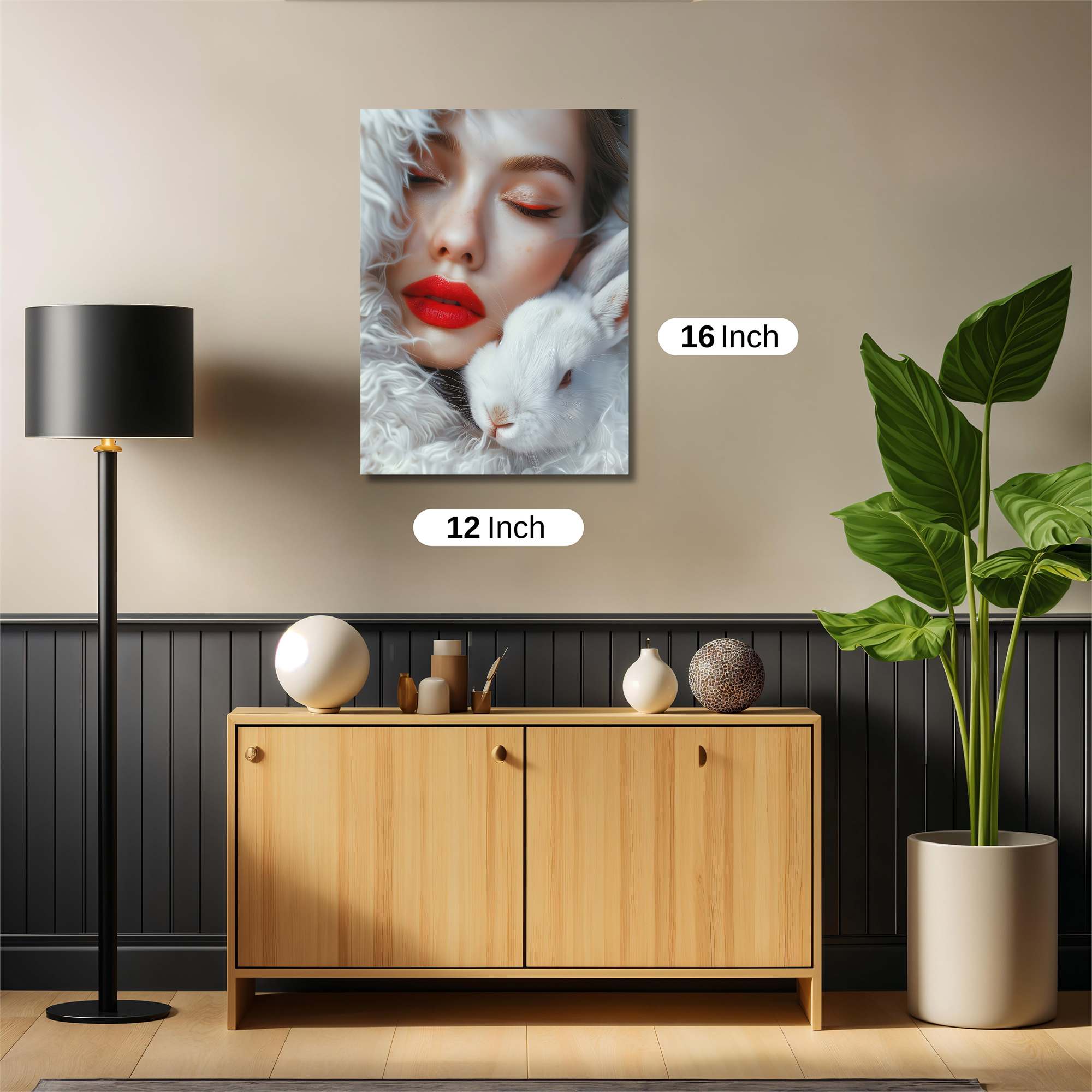Bunny Bliss Safe Wall Magnetic / M