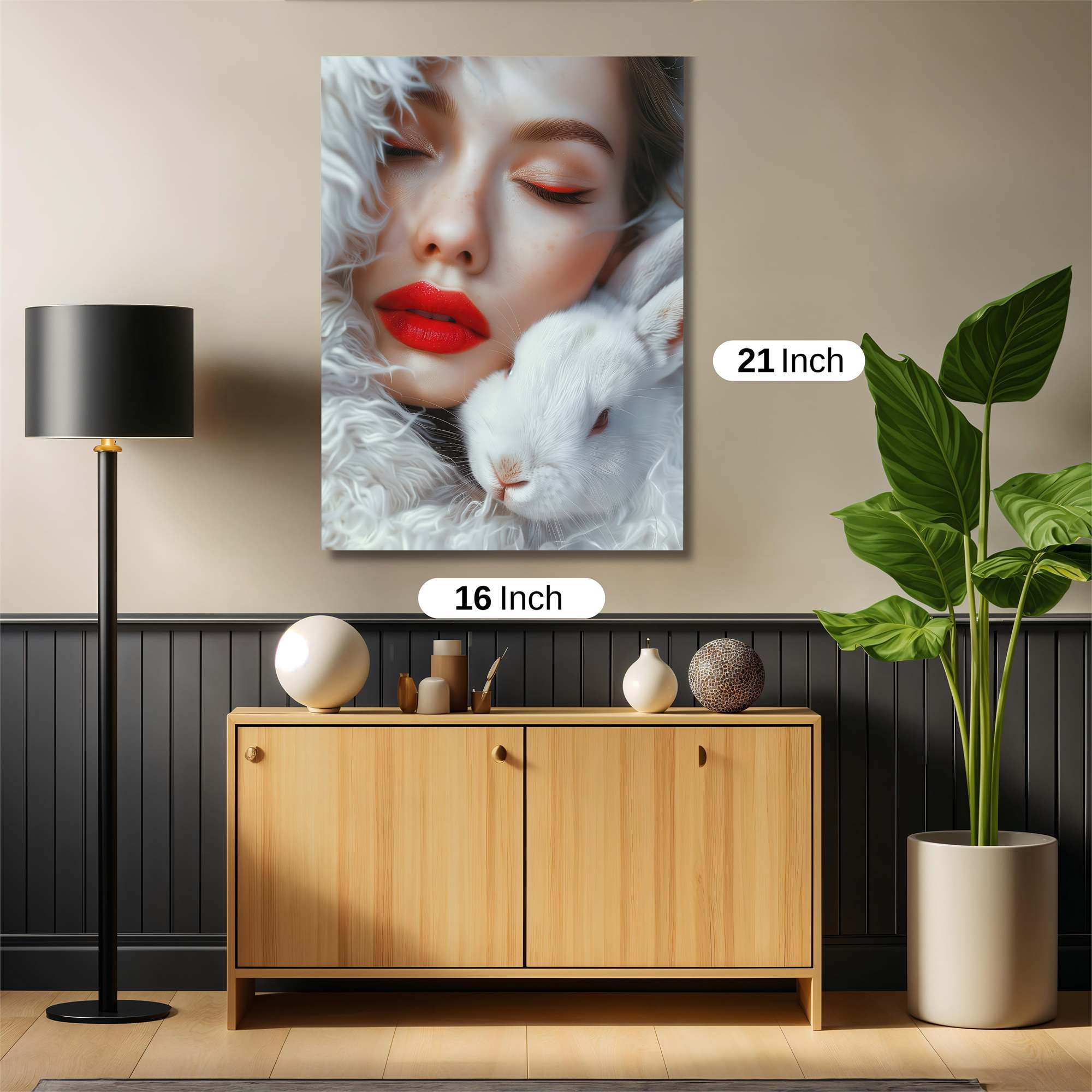 Bunny Bliss Safe Wall Magnetic / M