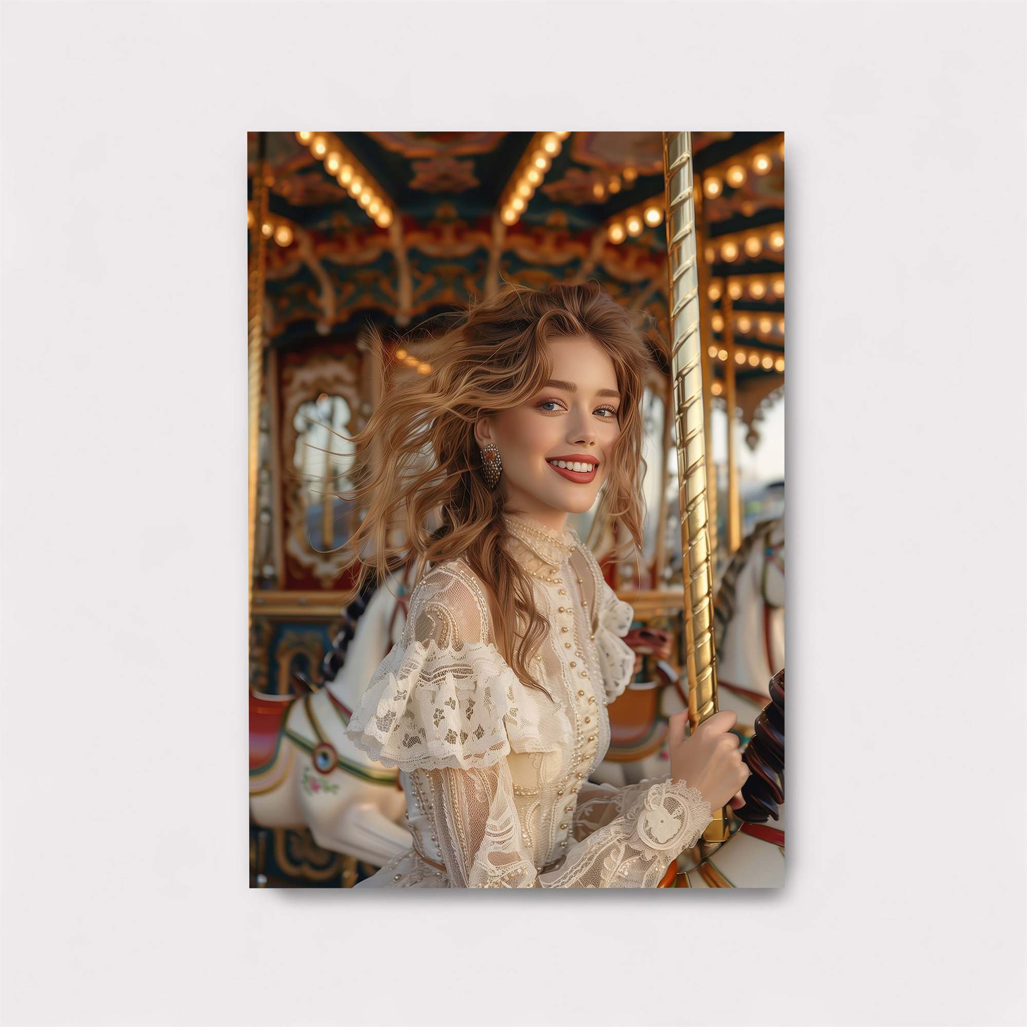 Carousel Whimsy Safe Wall Magnetic / M