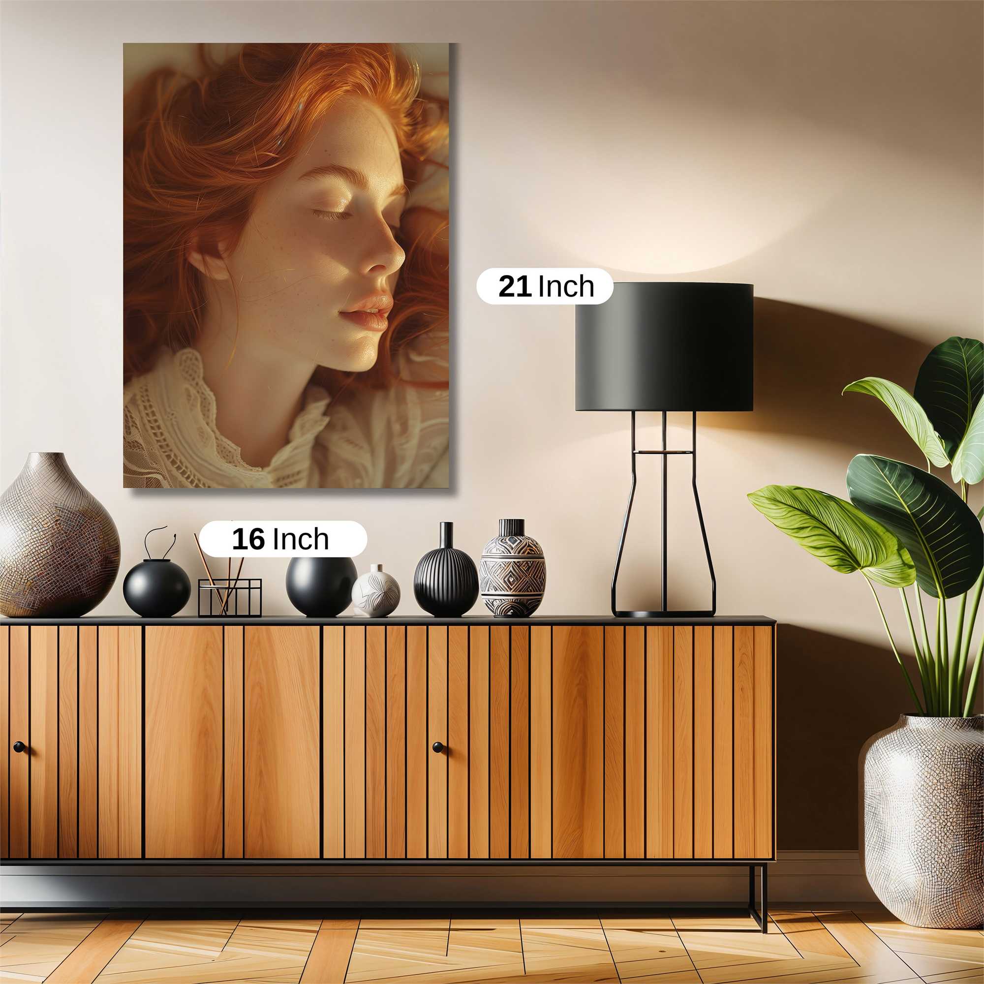 Sunlit Serenity Safe Wall Magnetic / M