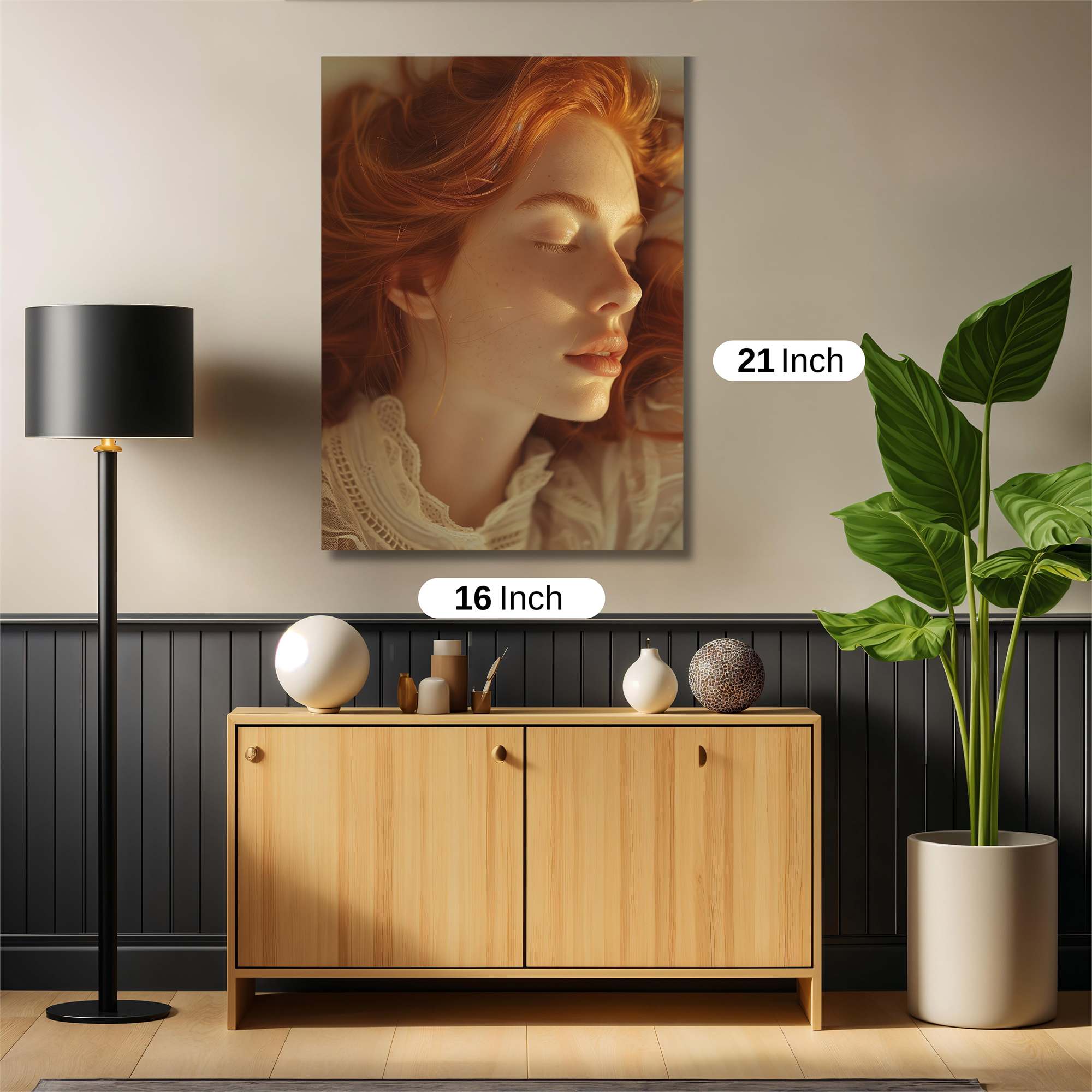 Sunlit Serenity Safe Wall Magnetic / M