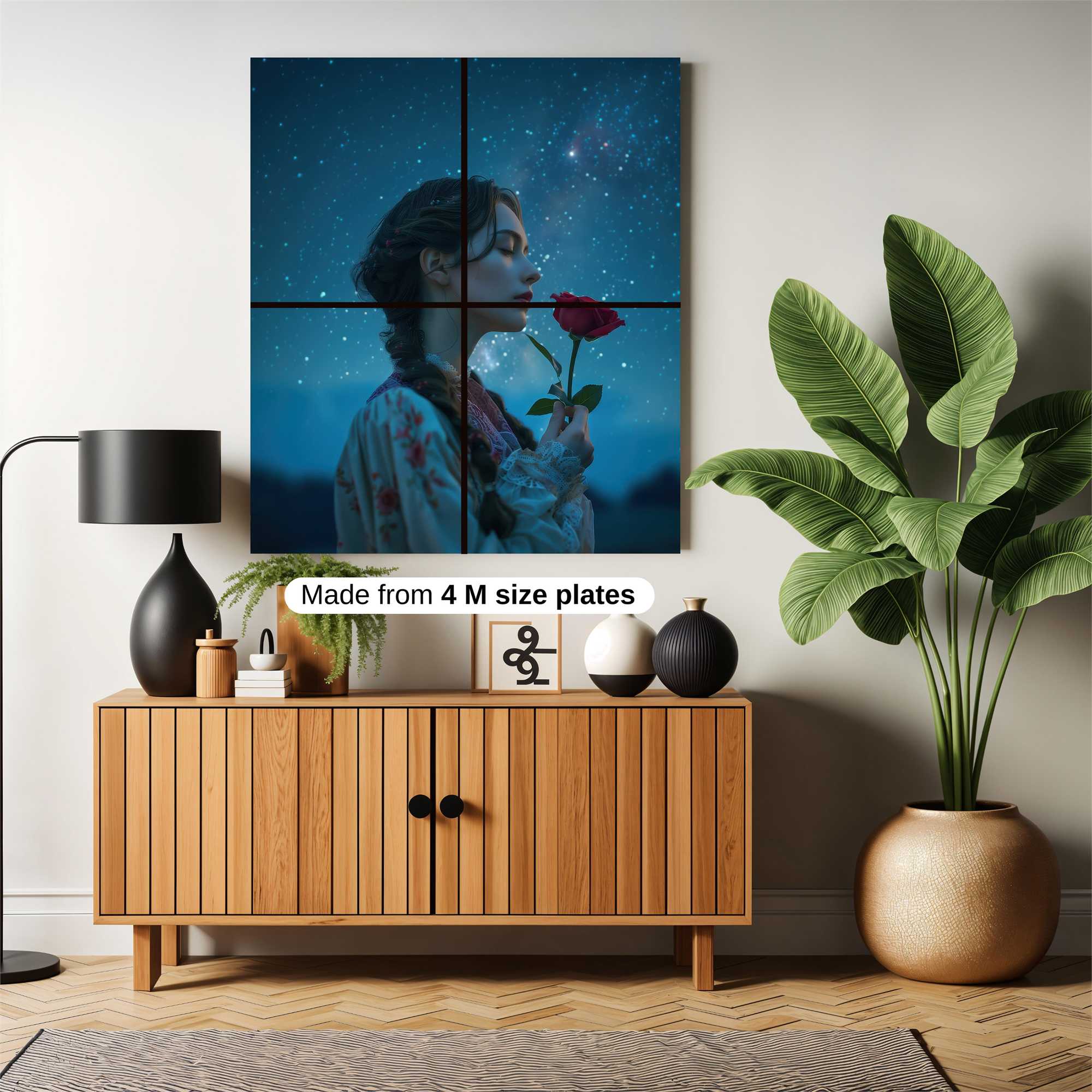 Rose Whispers Safe Wall Magnetic / M