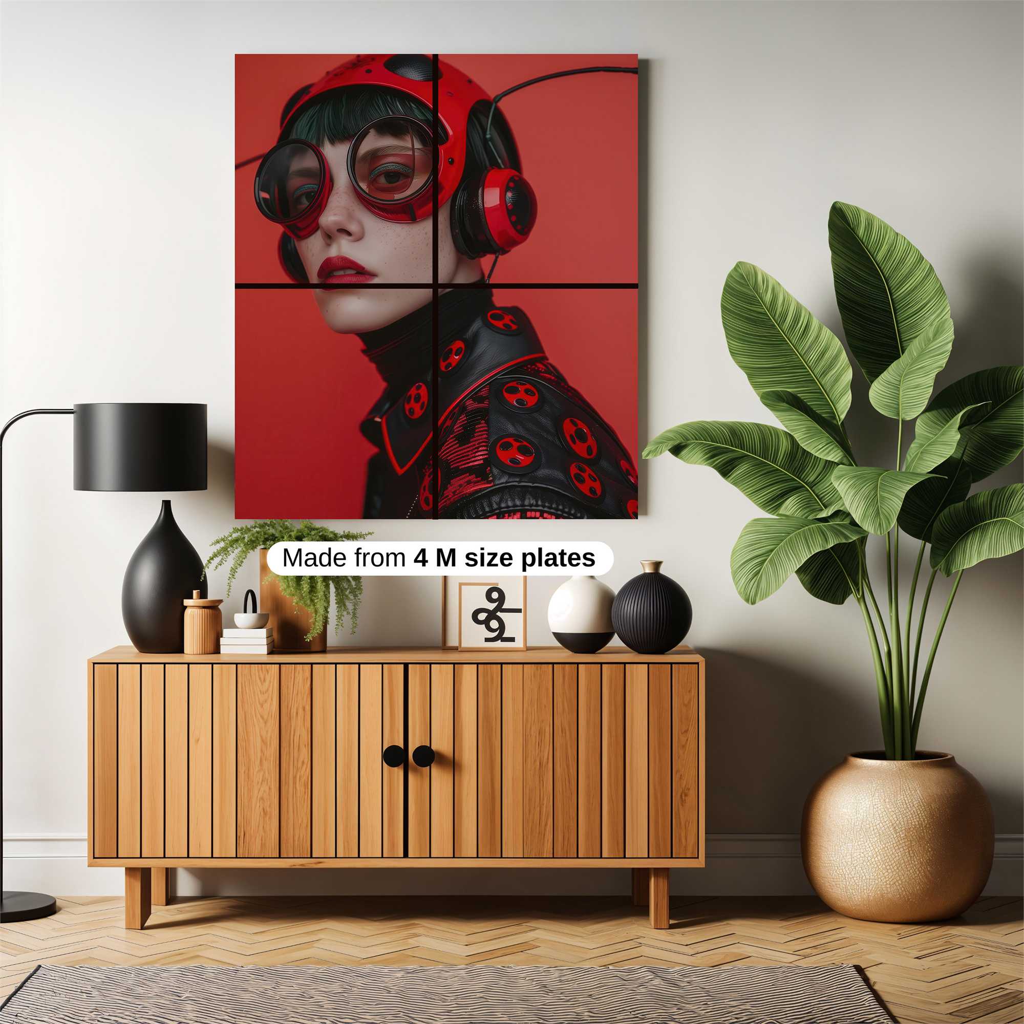 Ladybug Rebellion Safe Wall Magnetic / M