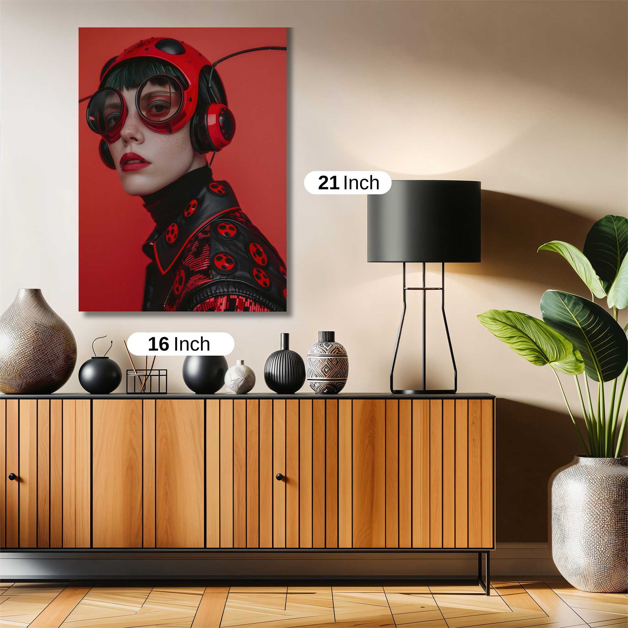 Ladybug Rebellion Safe Wall Magnetic / M