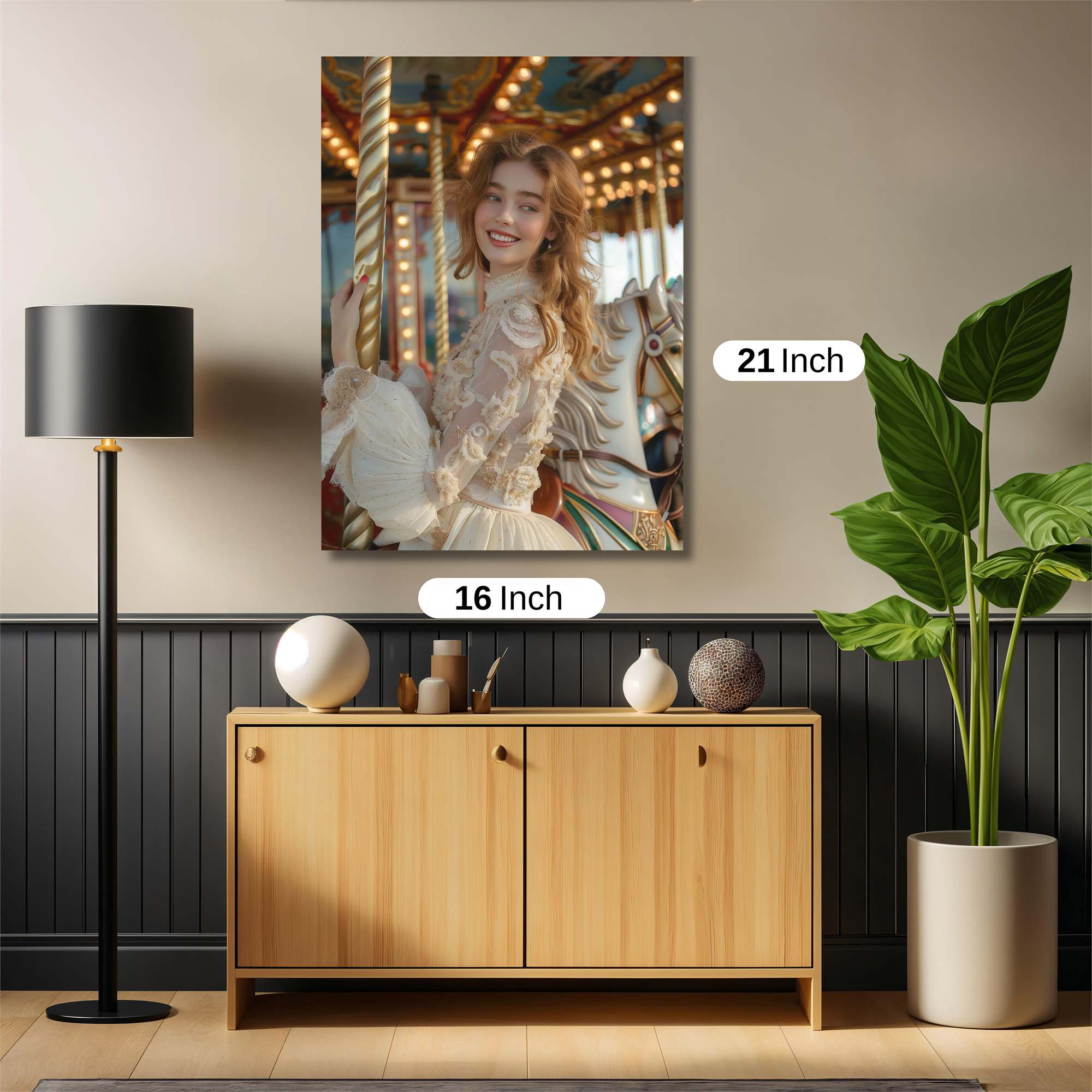 Carousel Enchantment Safe Wall Magnetic / M