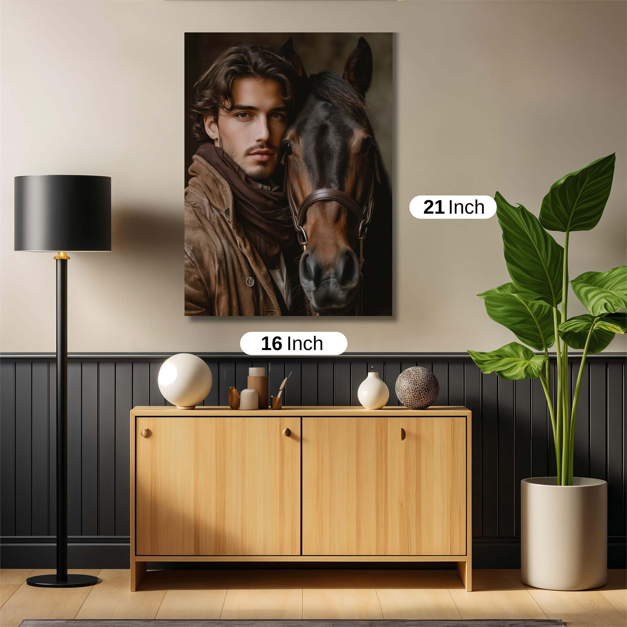 Equine Serenity Safe Wall Magnetic / M