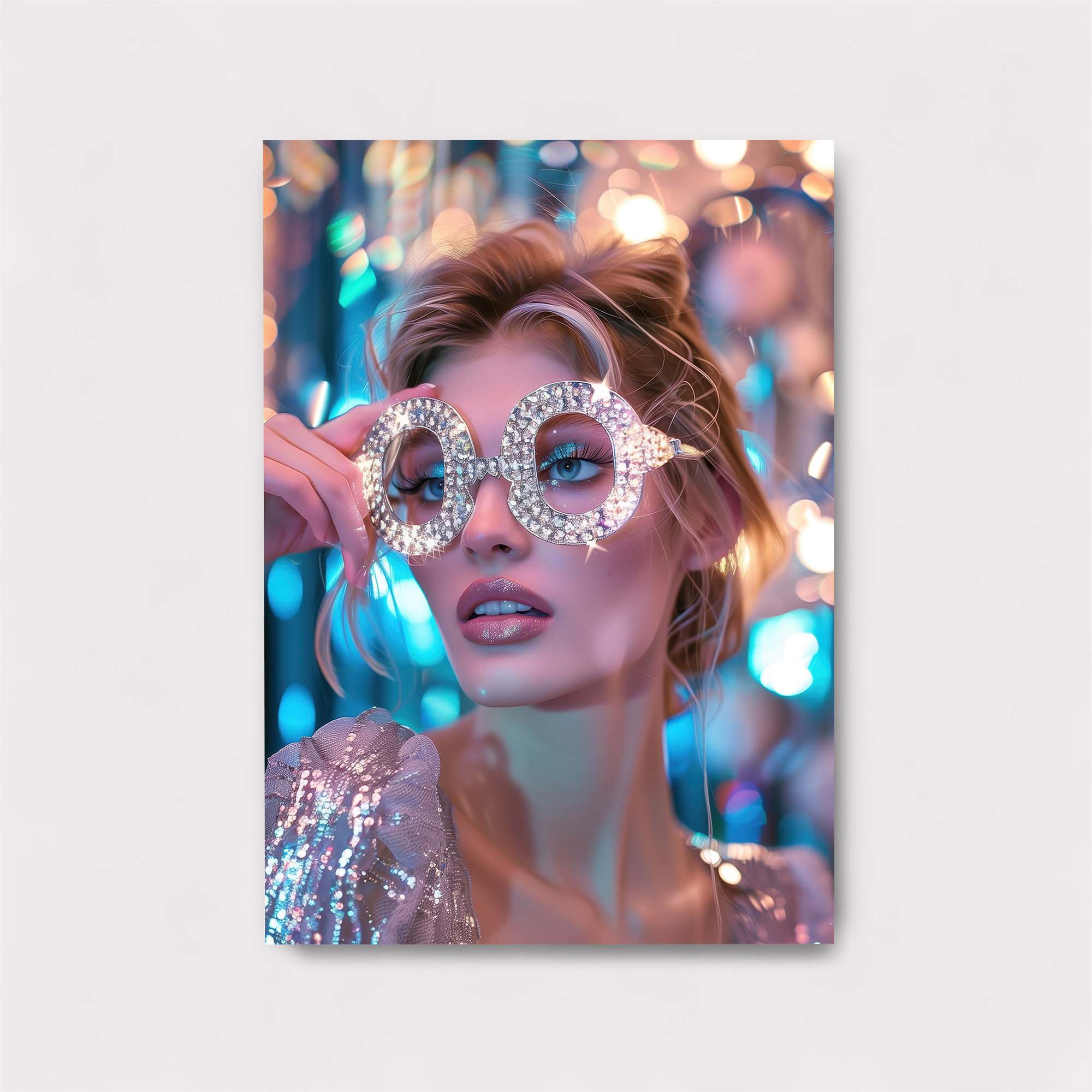 Glitter Glamour Safe Wall Magnetic / M
