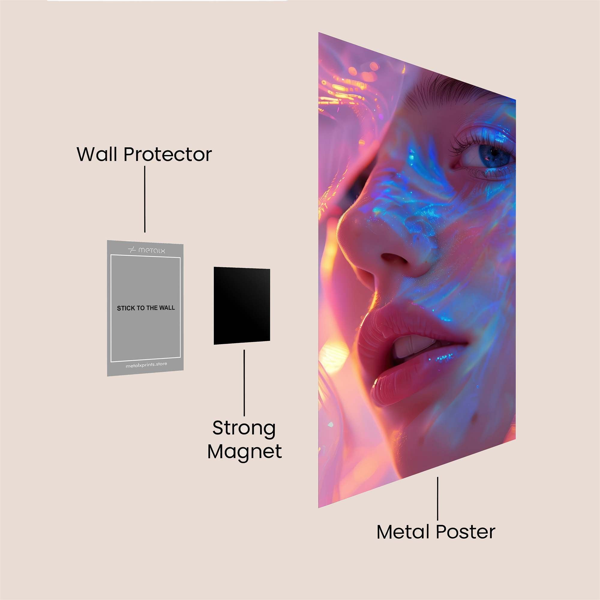 Aurora Dream Safe Wall Magnetic / M