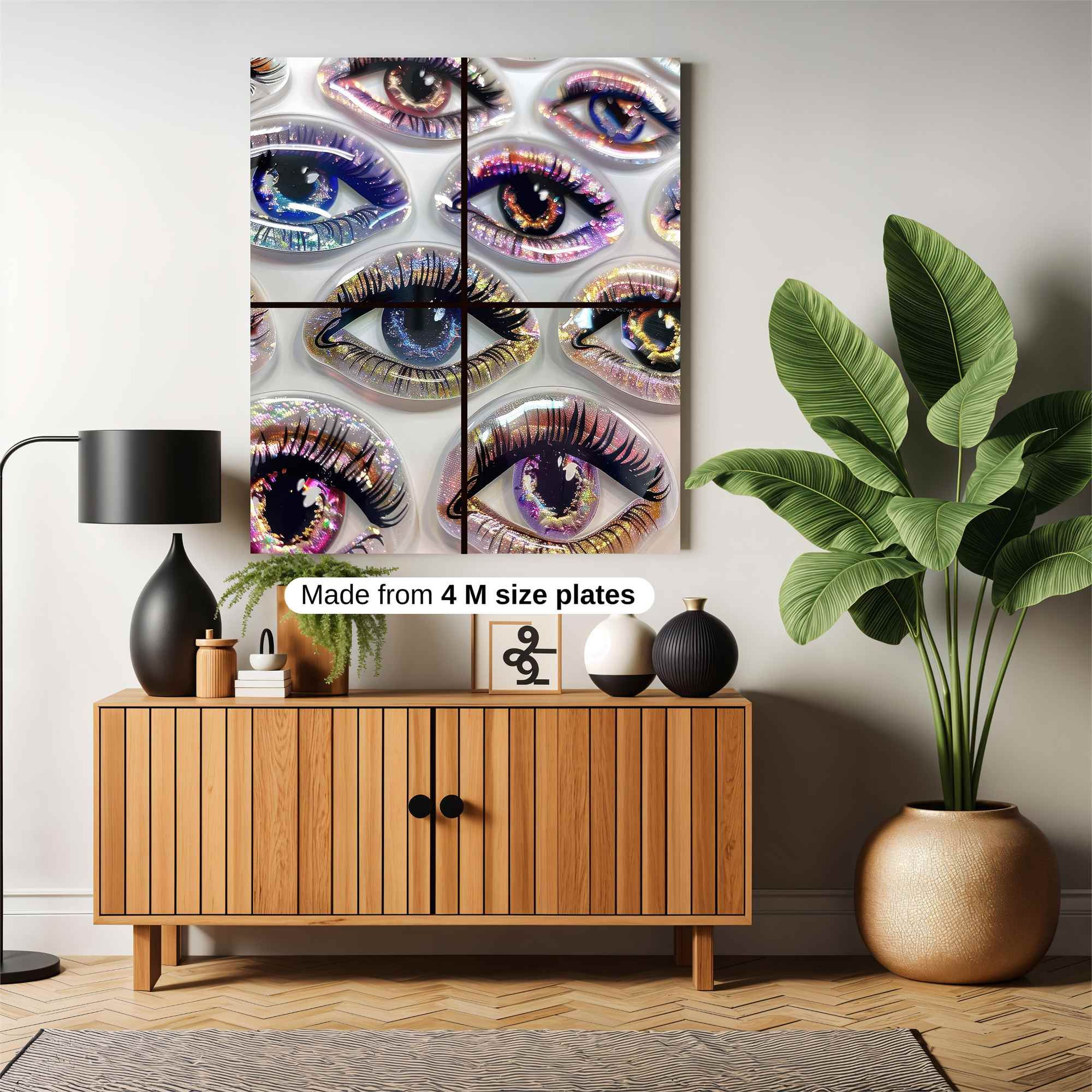 Eyes Enchanting Safe Wall Magnetic / M