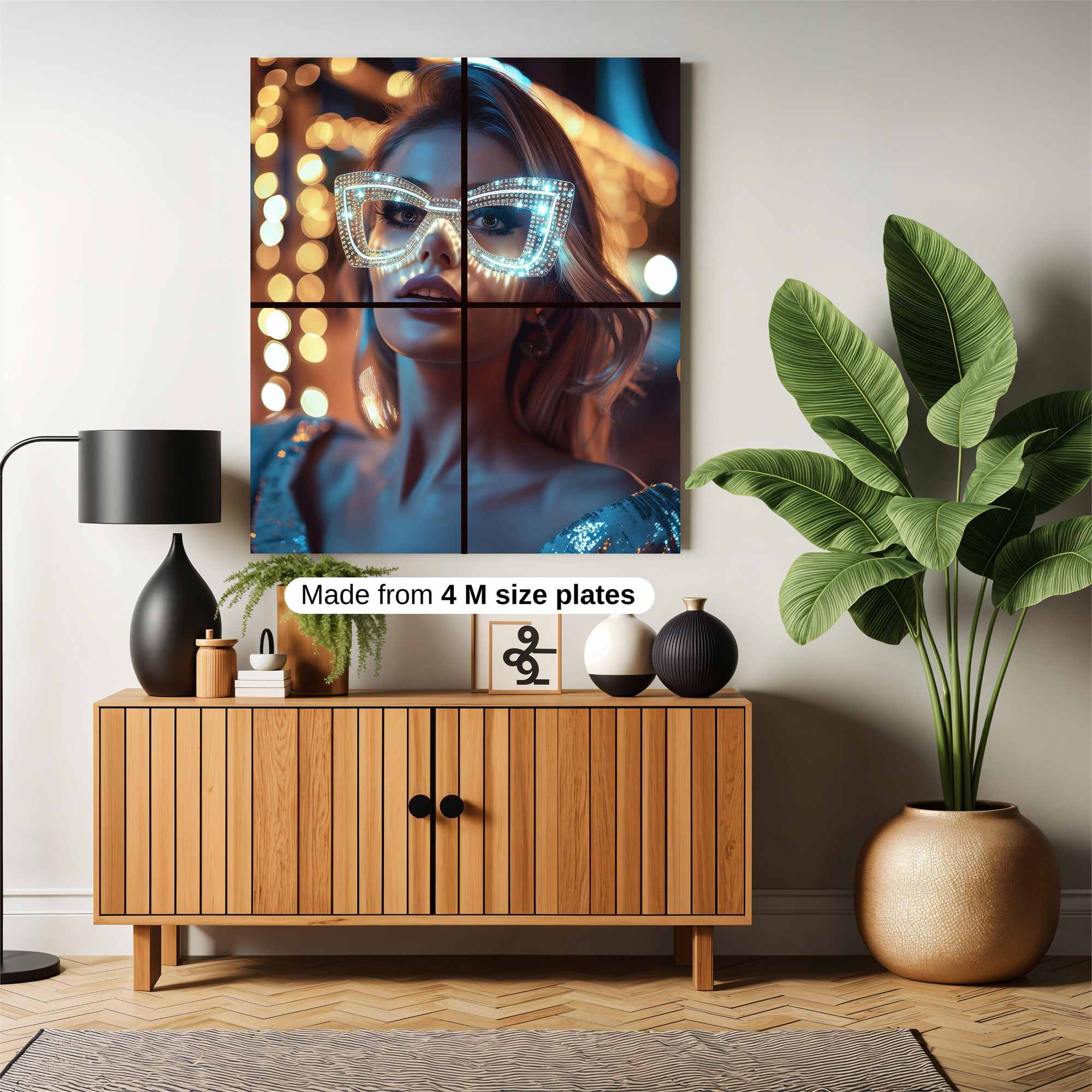 Glamour Glow Safe Wall Magnetic / M