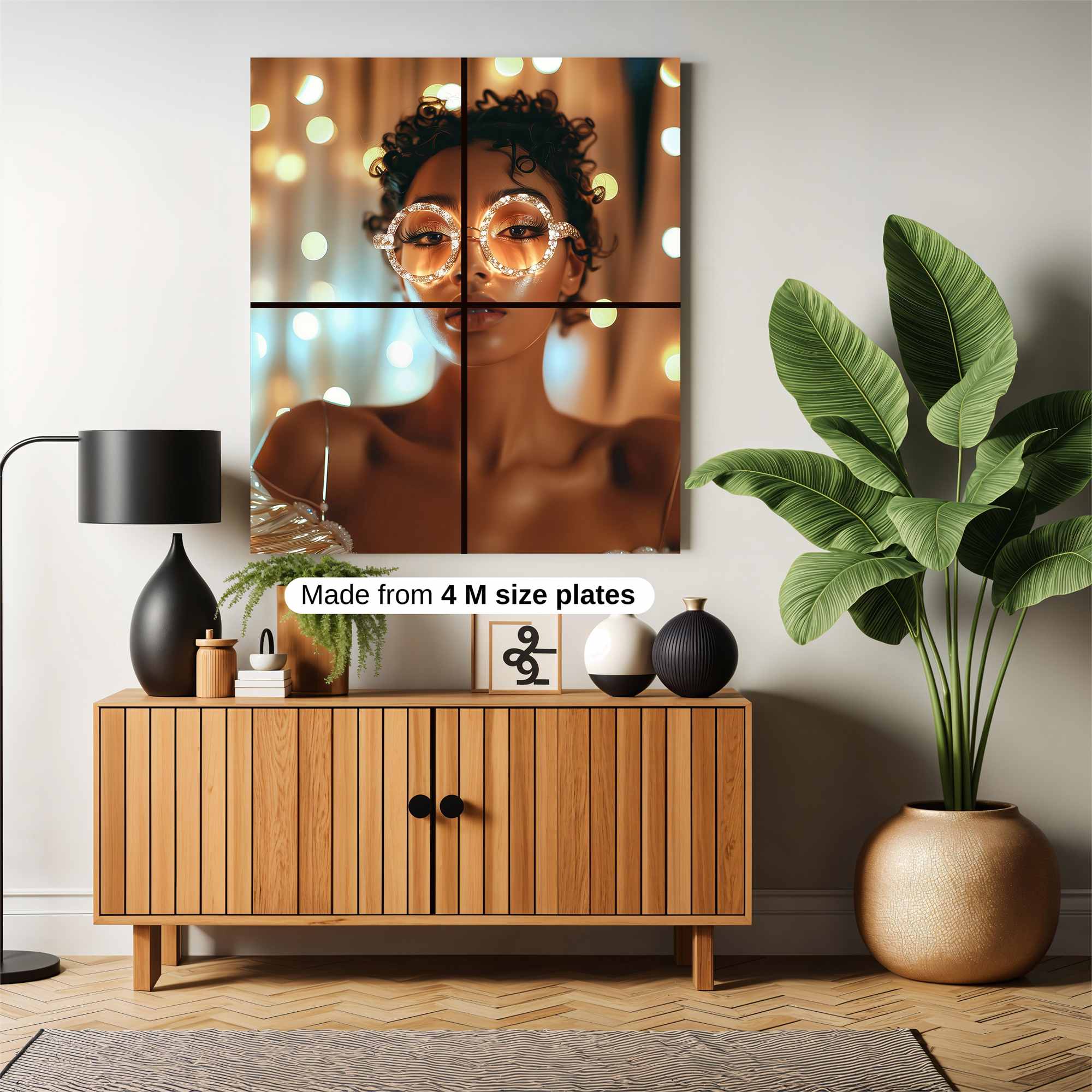 Glamour Glow Safe Wall Magnetic / M