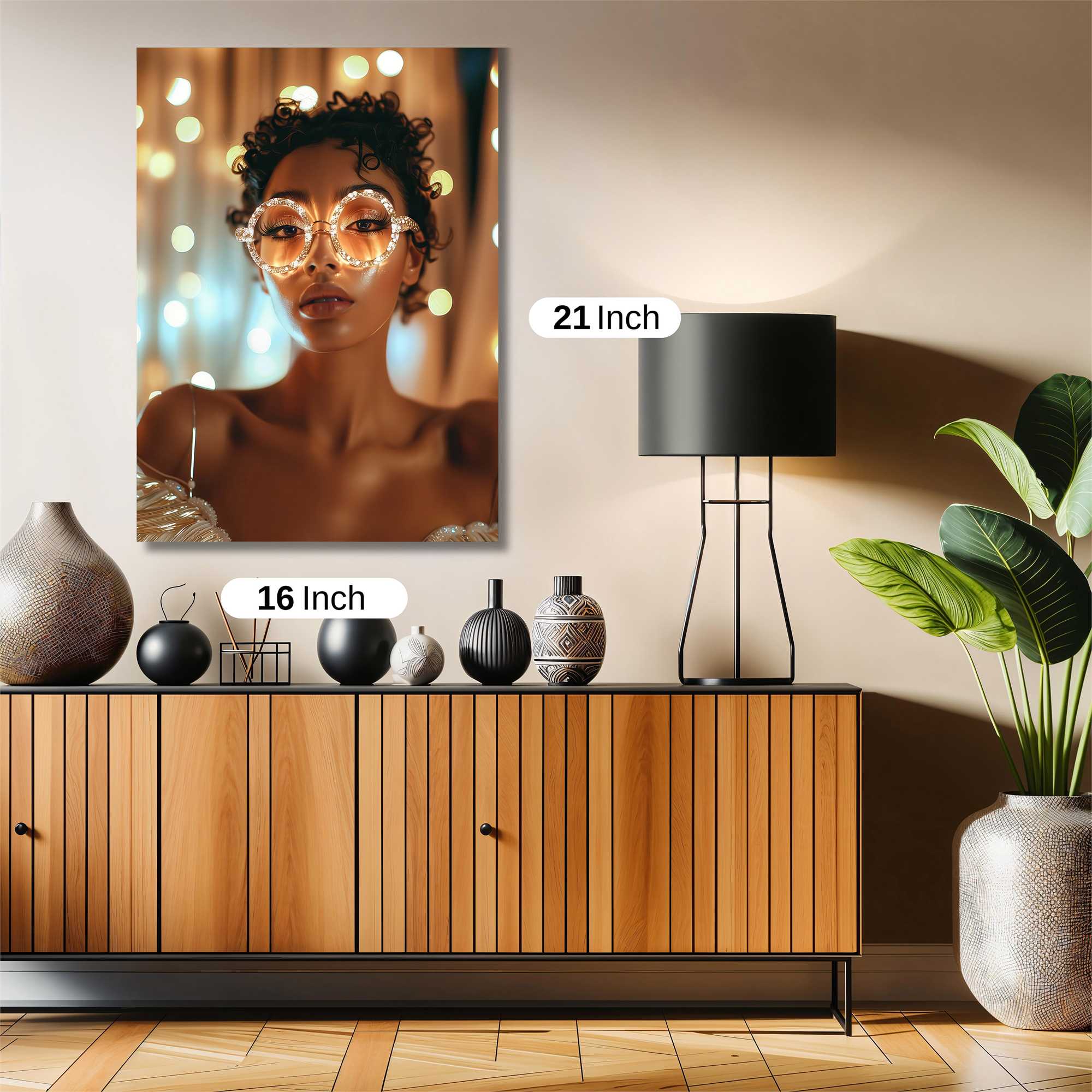 Glamour Glow Safe Wall Magnetic / M