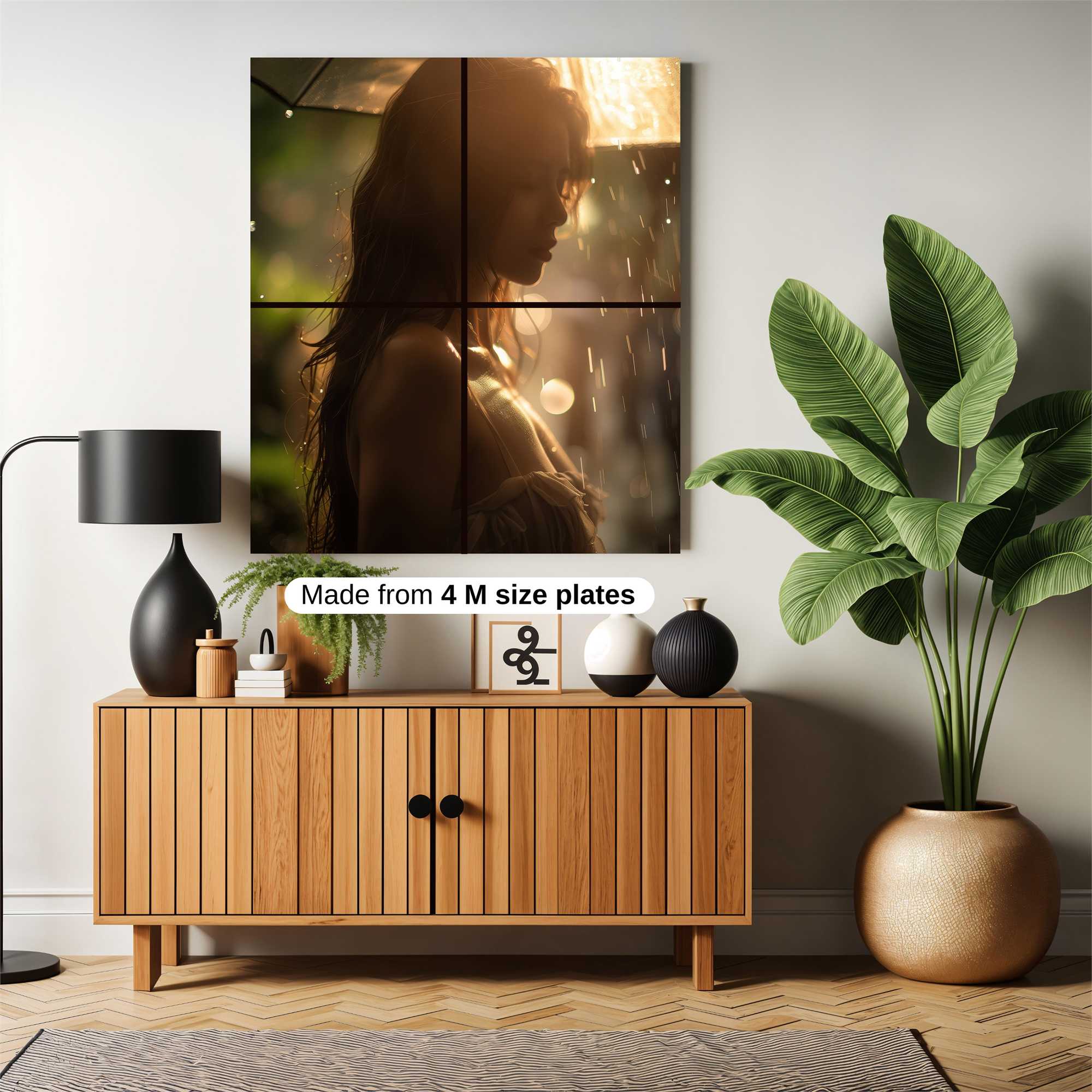 Rainy Serenity Safe Wall Magnetic / M