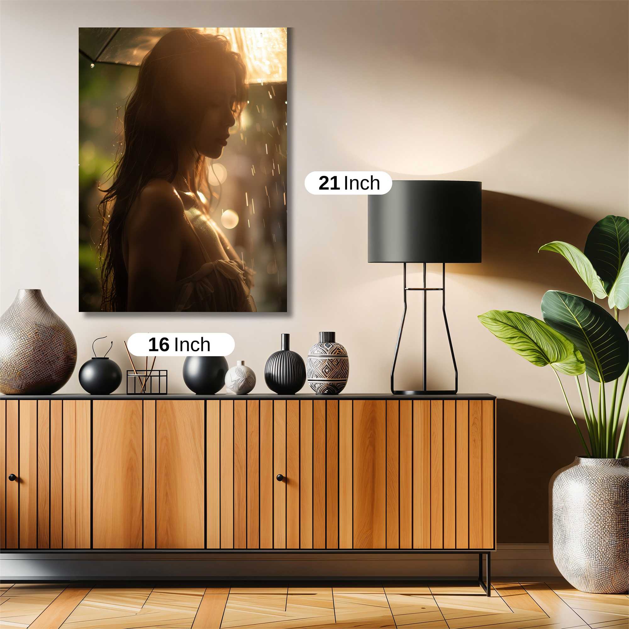 Rainy Serenity Safe Wall Magnetic / M