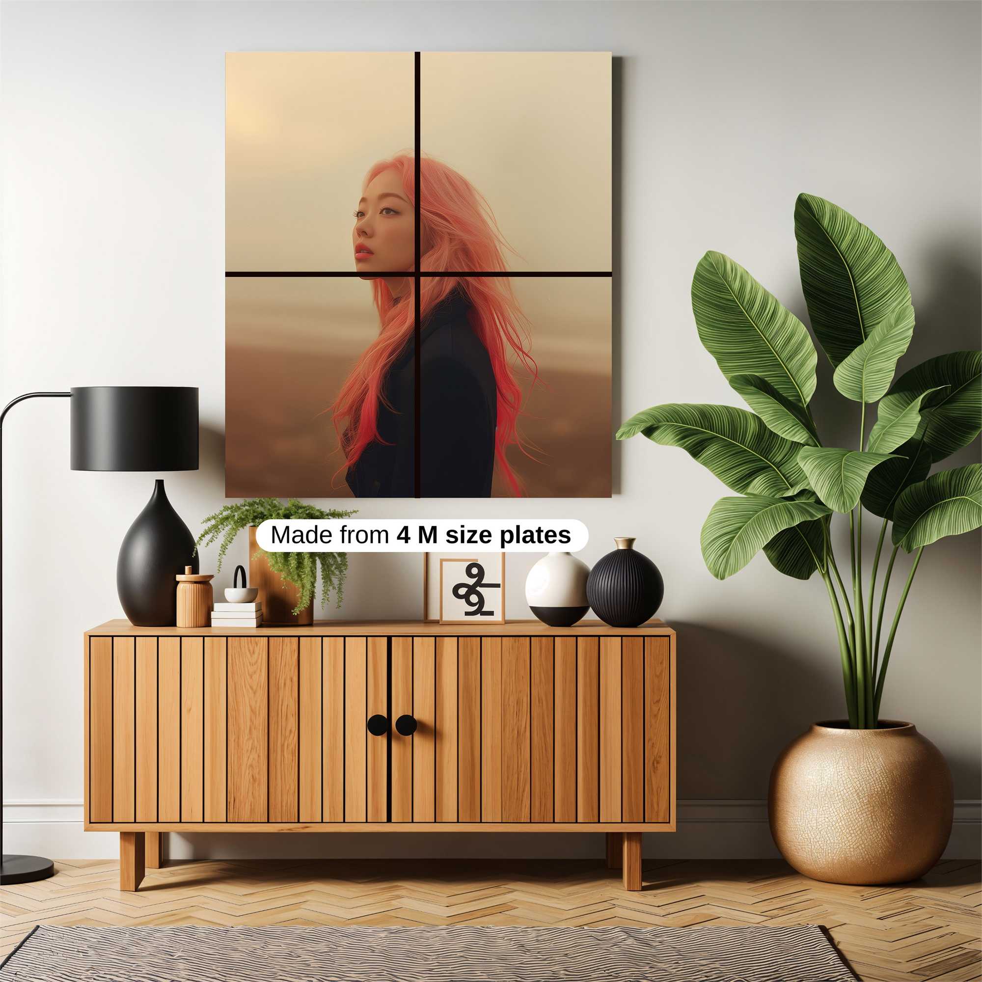 Pink Serenity Safe Wall Magnetic / M