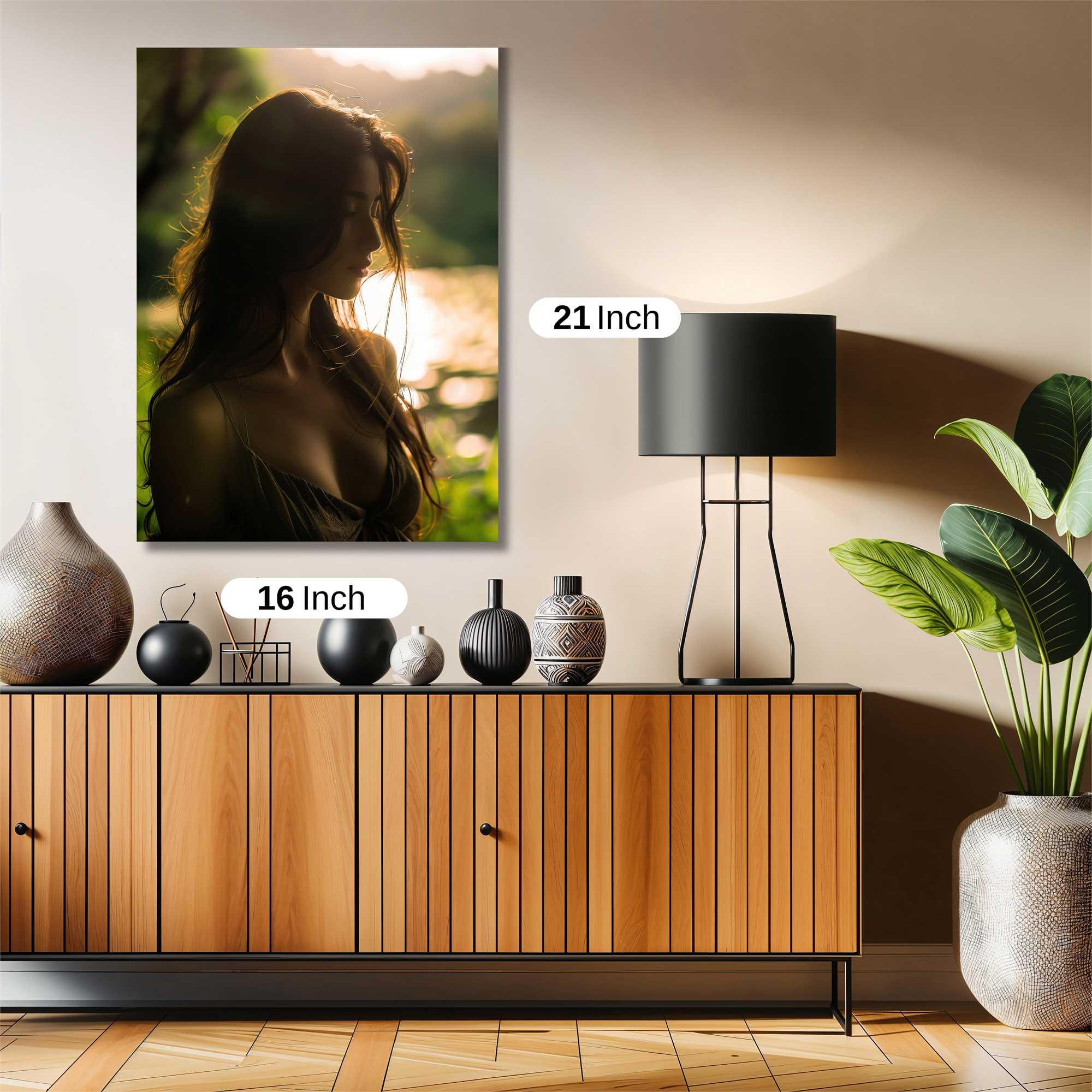 Sunset Serenity Safe Wall Magnetic / M