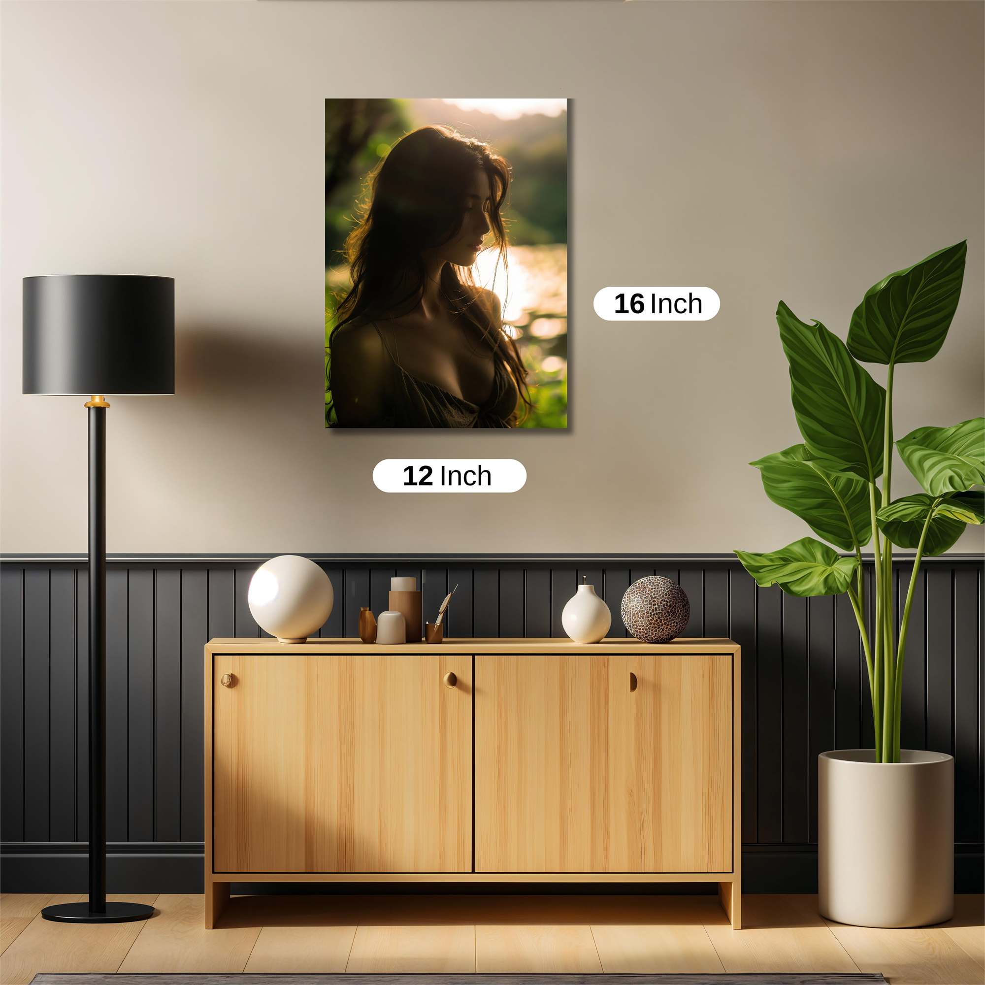 Sunset Serenity Safe Wall Magnetic / M