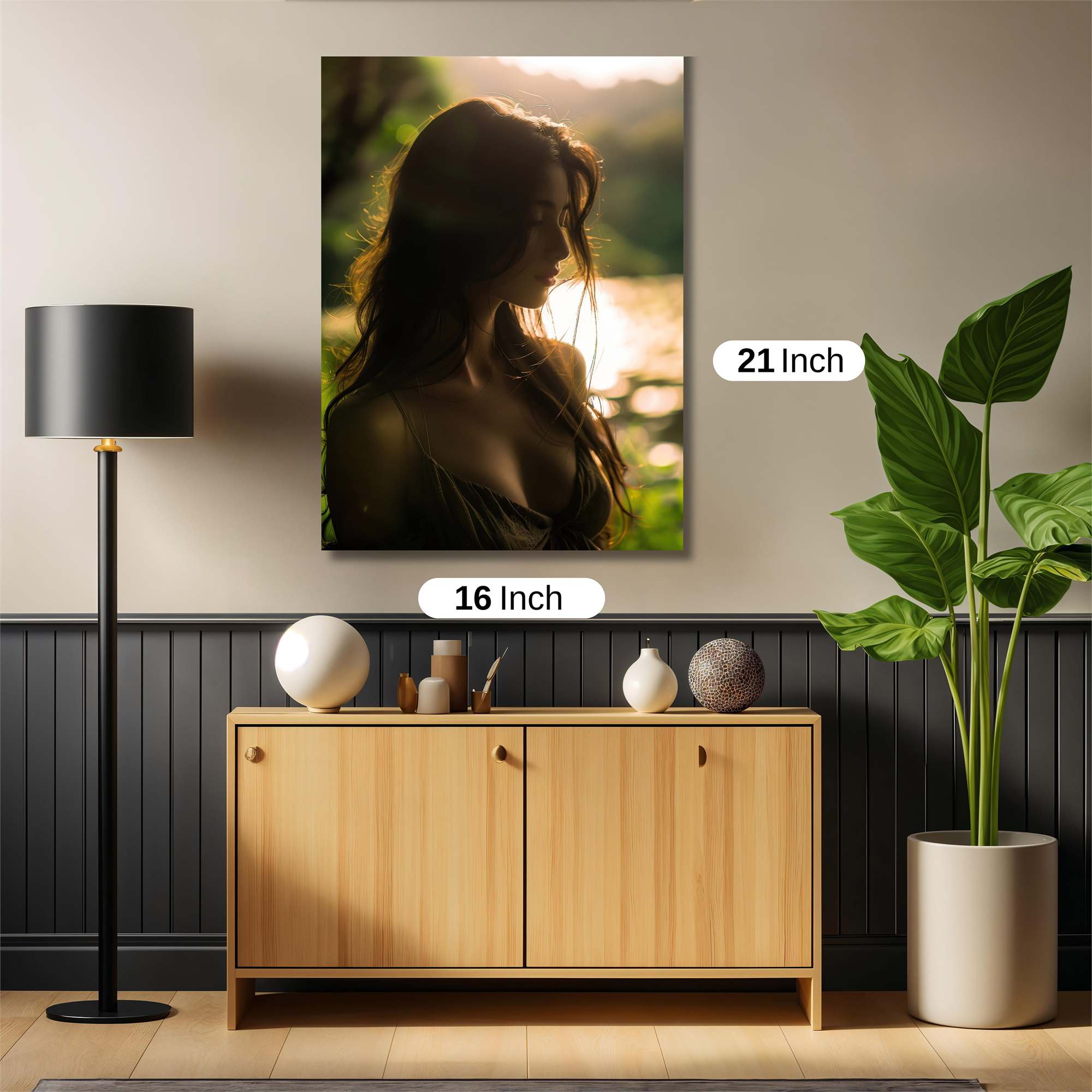 Sunset Serenity Safe Wall Magnetic / M