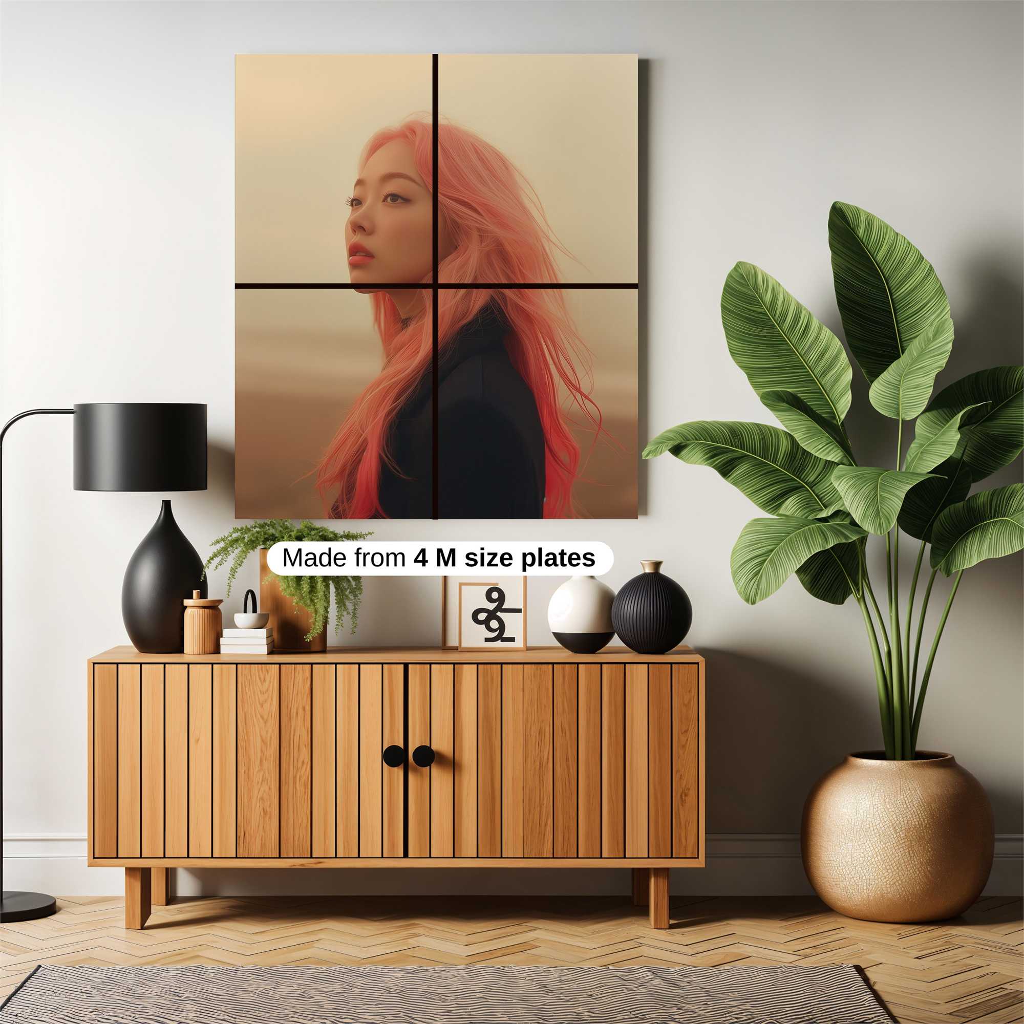 Pink Serenity Safe Wall Magnetic / M