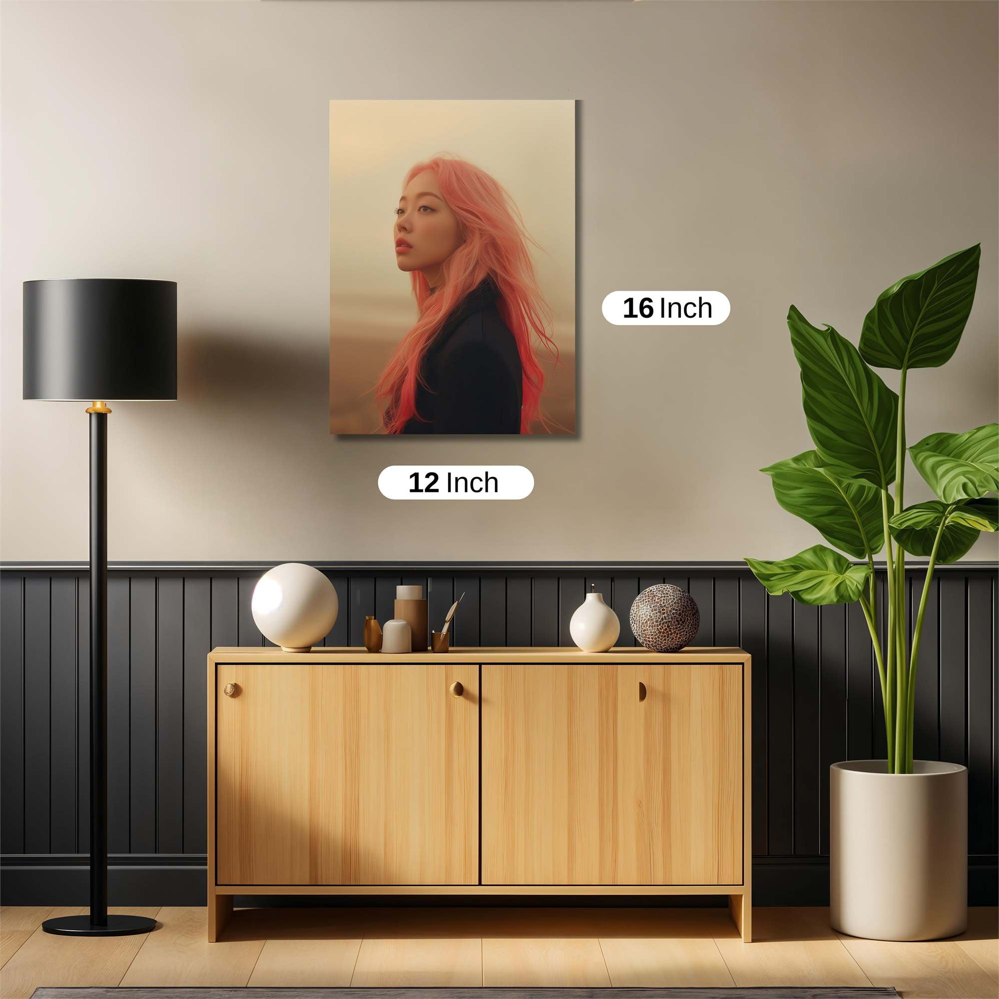Pink Serenity Safe Wall Magnetic / M