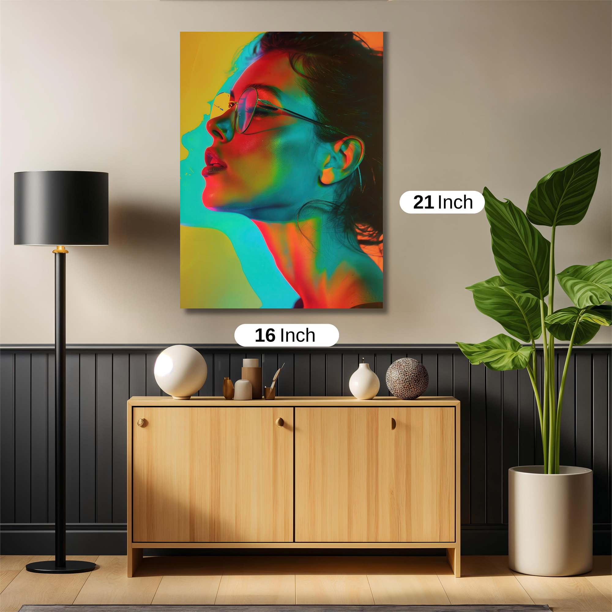 Vibrant Muse Safe Wall Magnetic / M
