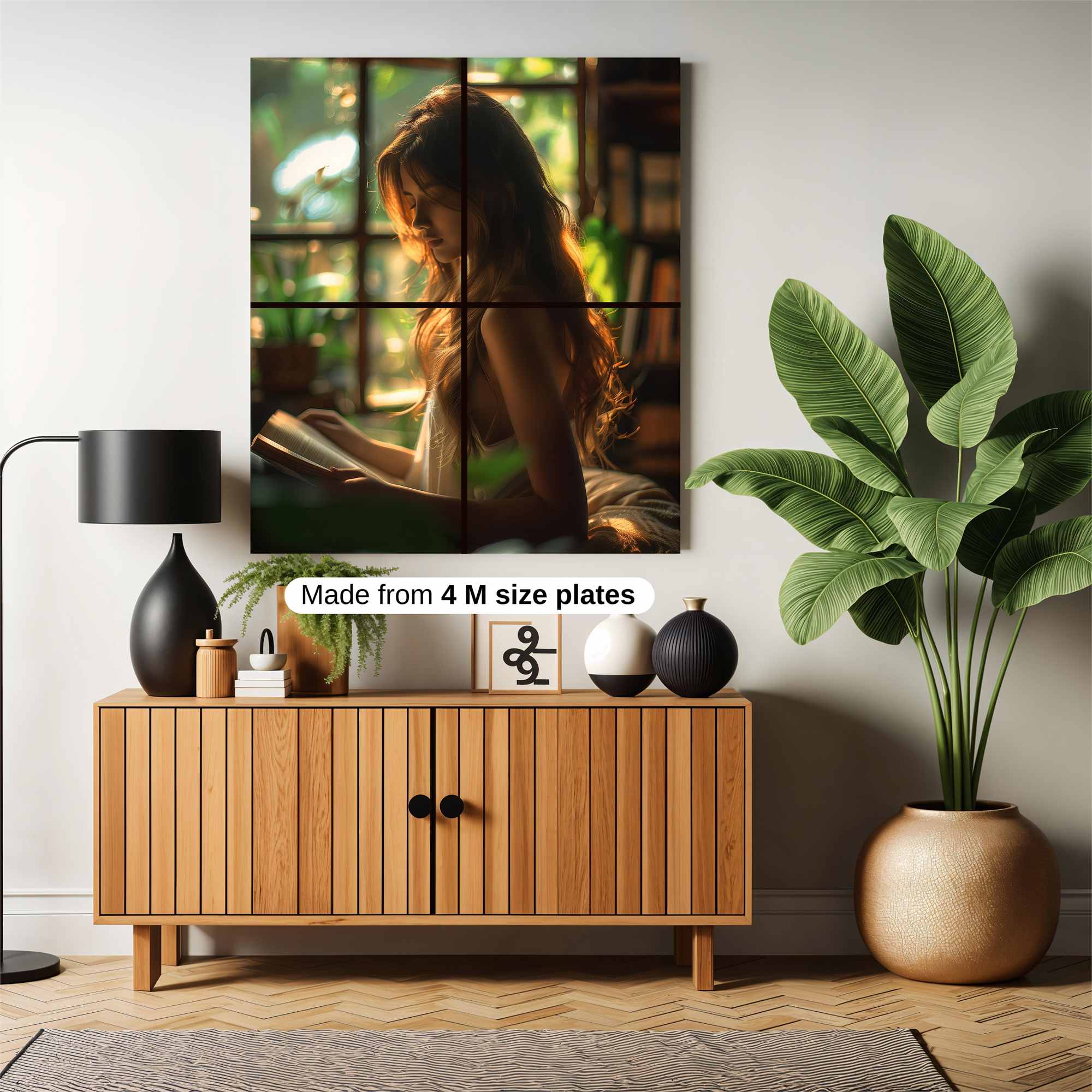 Sunlit Serenity Safe Wall Magnetic / M