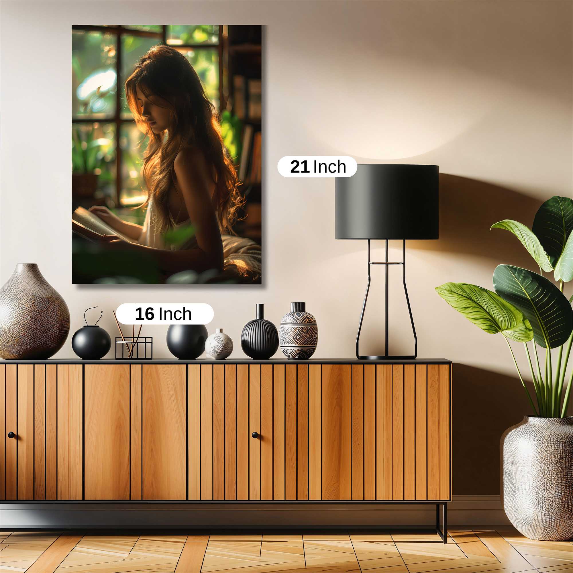 Sunlit Serenity Safe Wall Magnetic / M