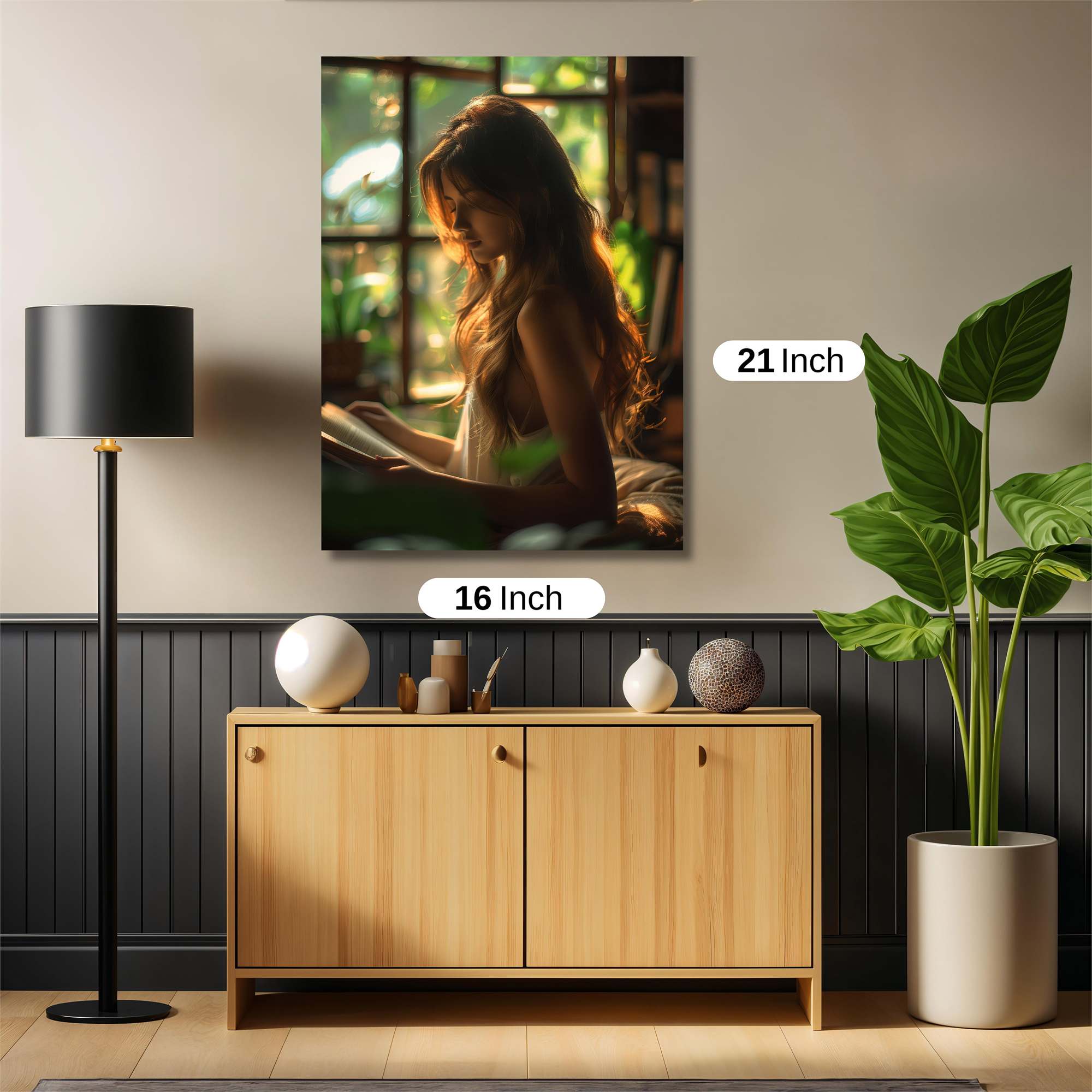 Sunlit Serenity Safe Wall Magnetic / M