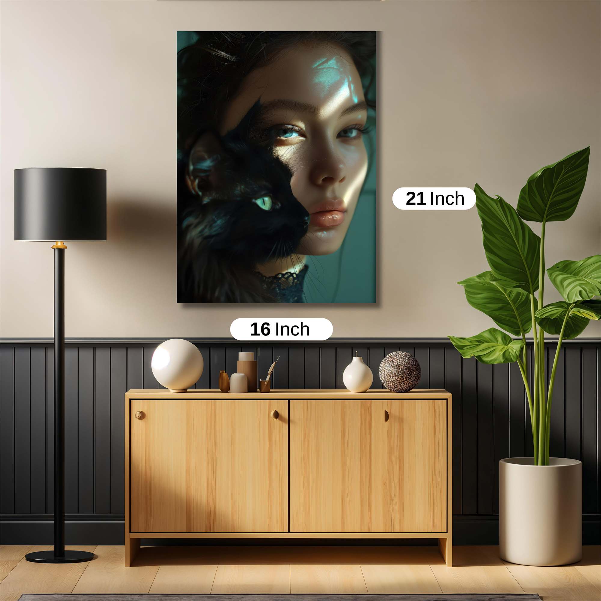 Mystic Gaze Safe Wall Magnetic / M