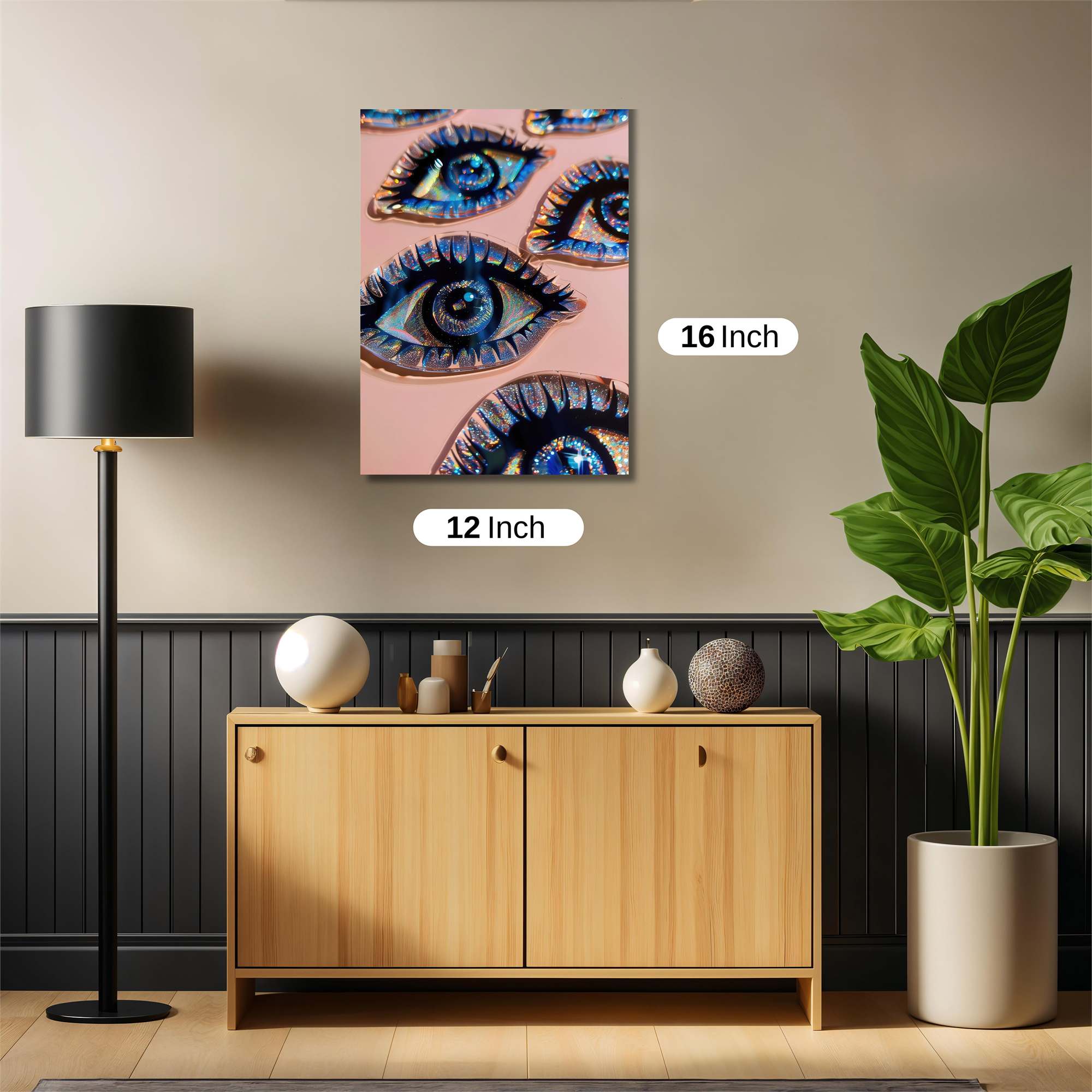 Eyes Enchanting Safe Wall Magnetic / M