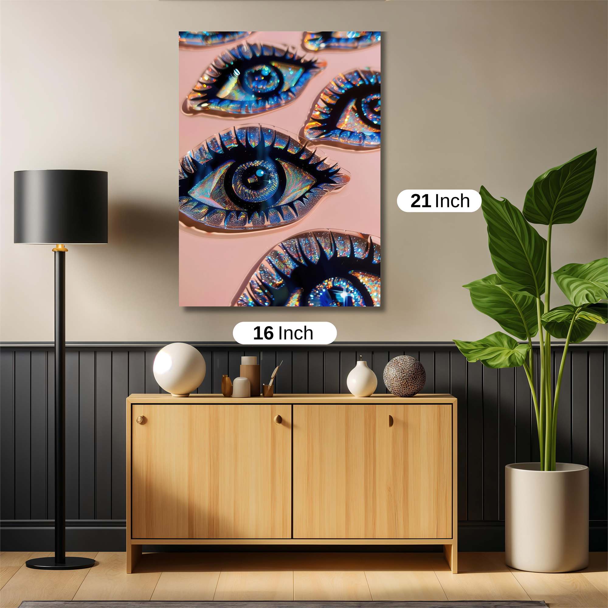 Eyes Enchanting Safe Wall Magnetic / M