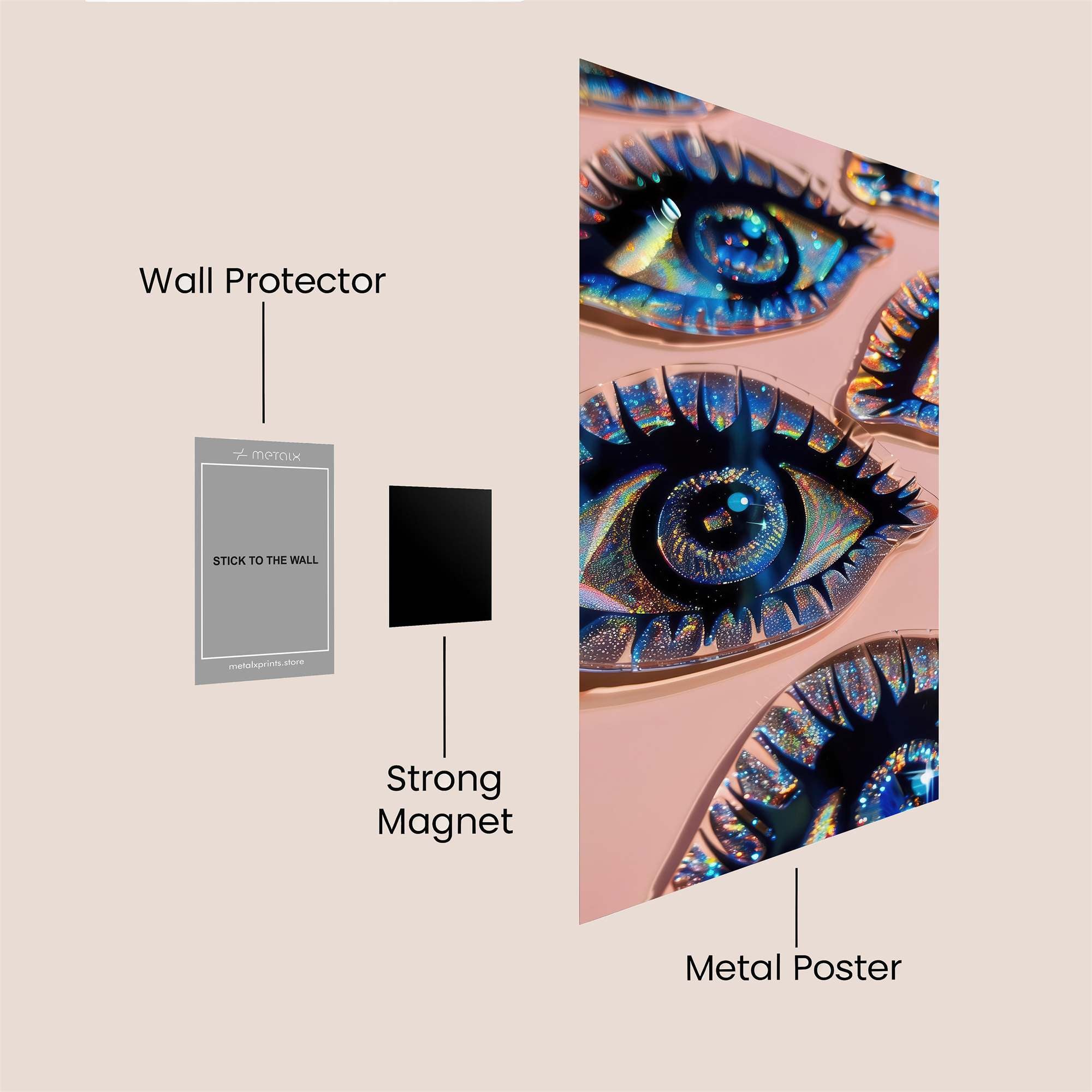 Eyes Enchanting Safe Wall Magnetic / M