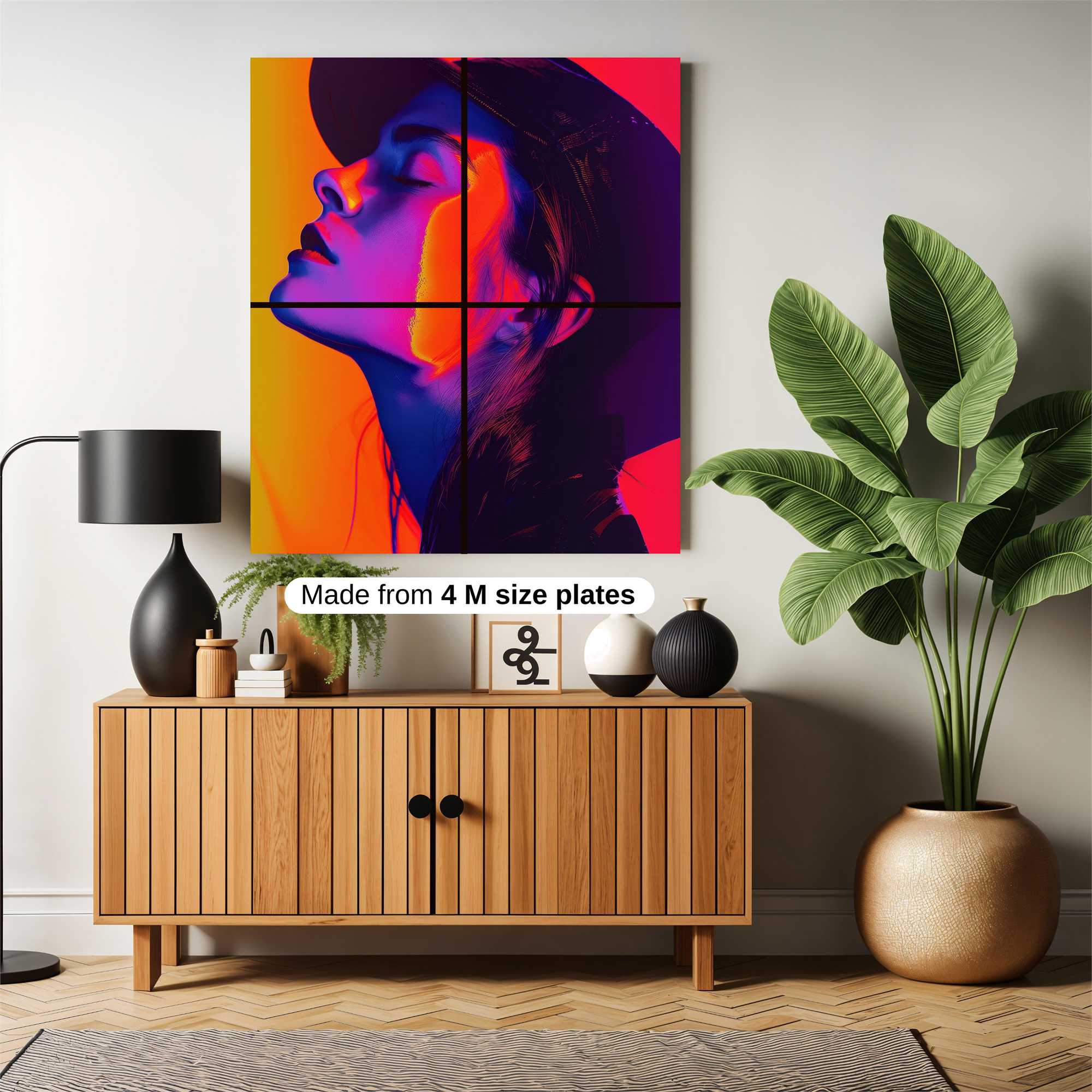 Vibrant Serenity Safe Wall Magnetic / M