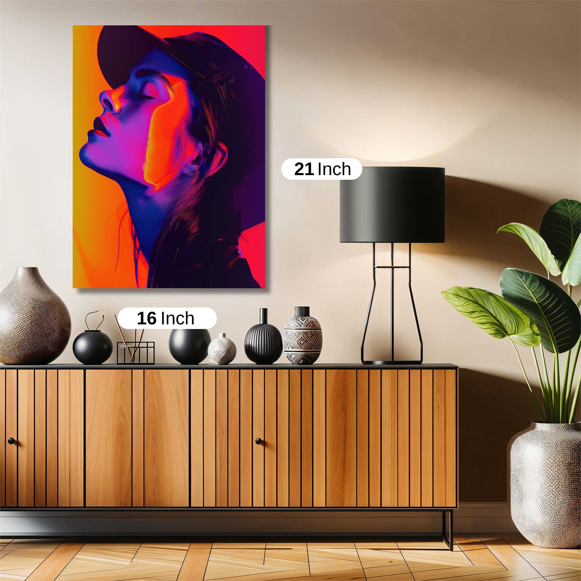 Vibrant Serenity Safe Wall Magnetic / M