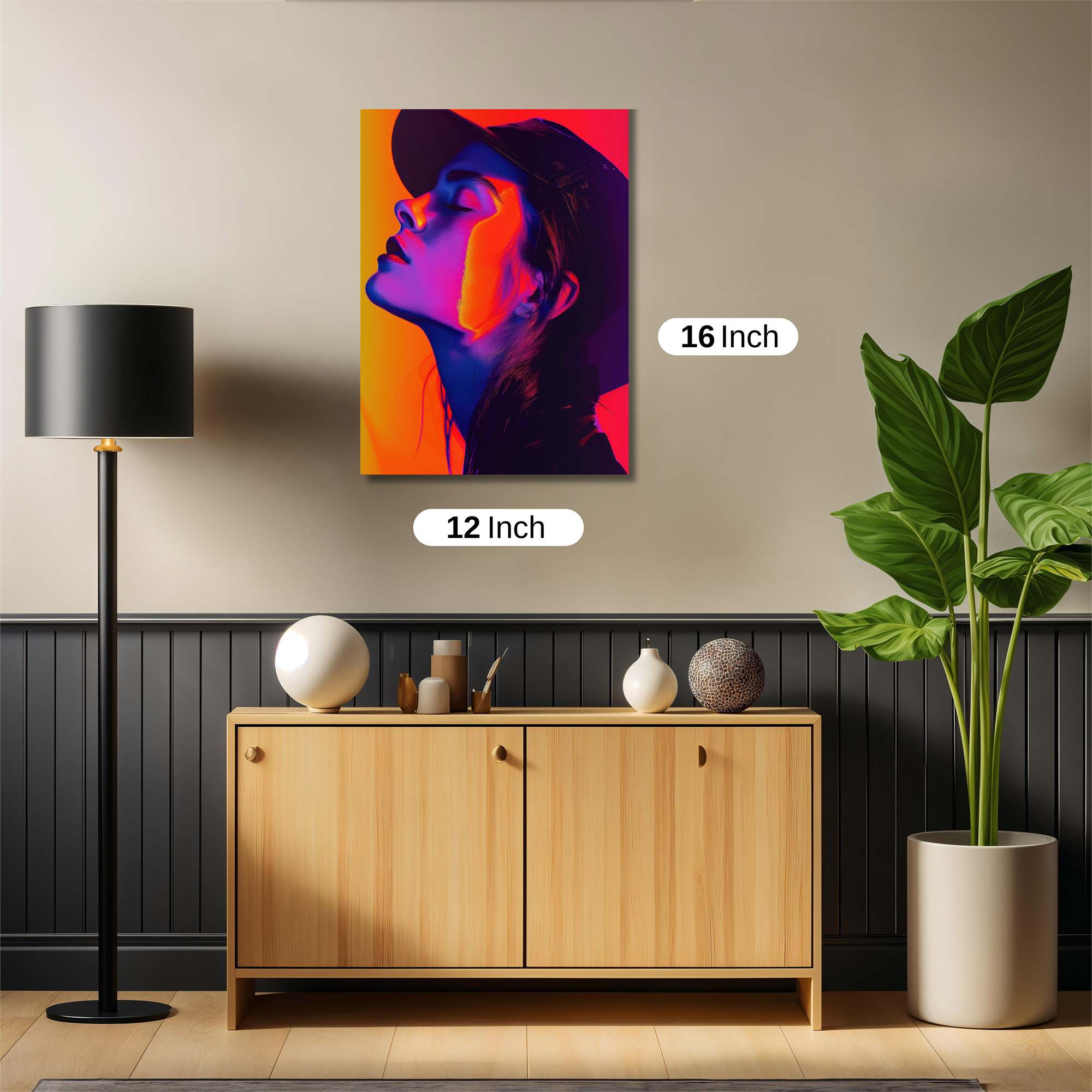 Vibrant Serenity Safe Wall Magnetic / M