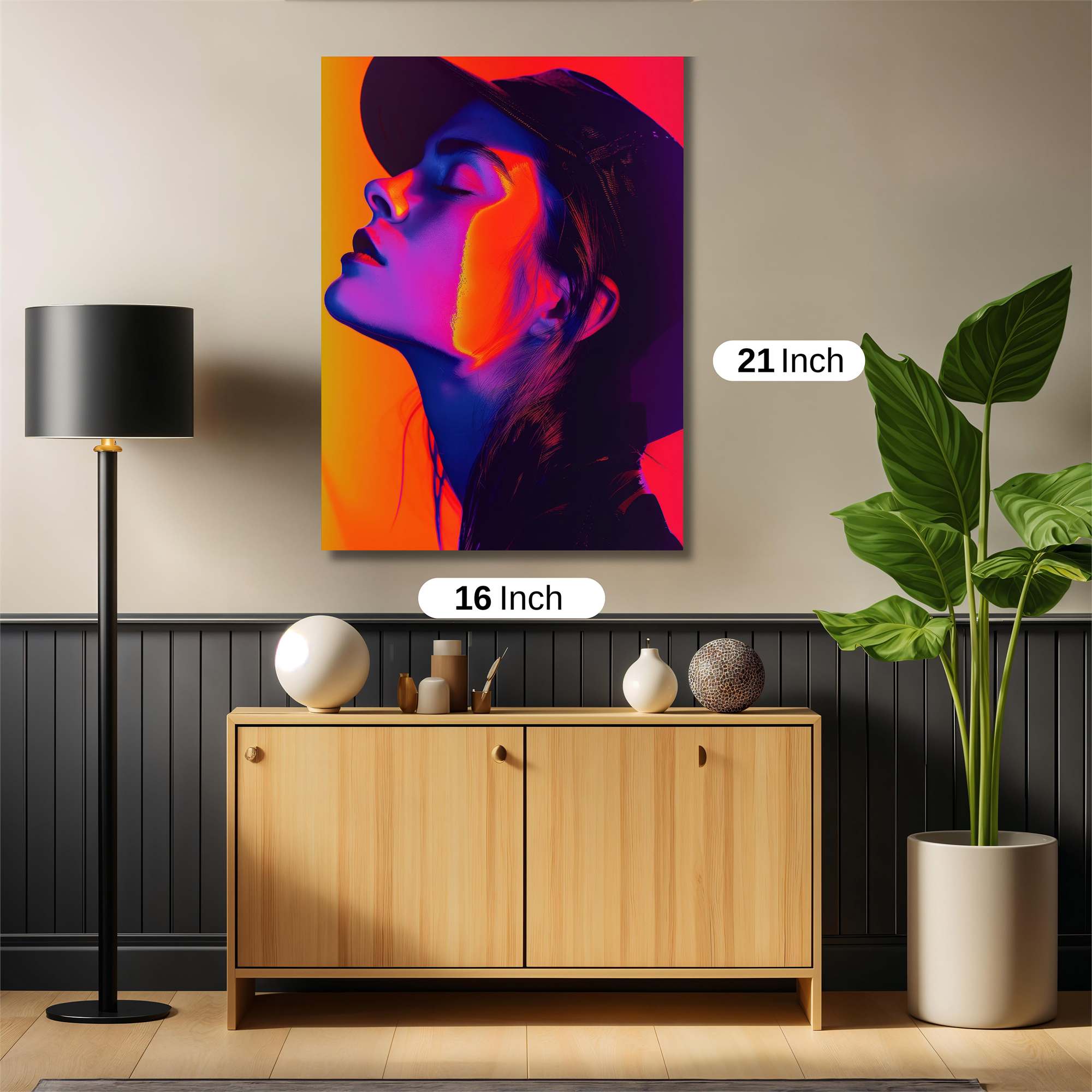 Vibrant Serenity Safe Wall Magnetic / M