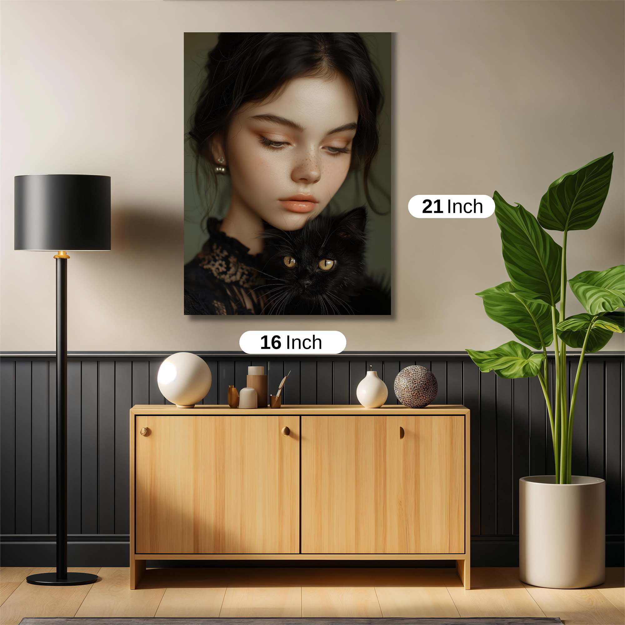 Cat Enigma Safe Wall Magnetic / M