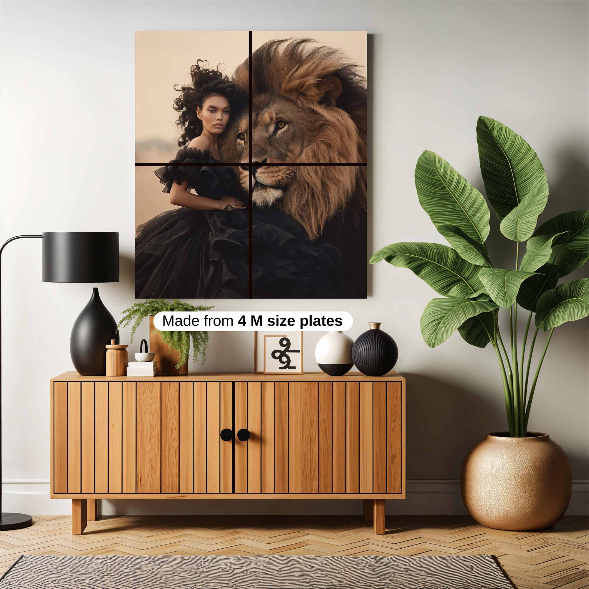 Lioness Majesty Safe Wall Magnetic / M