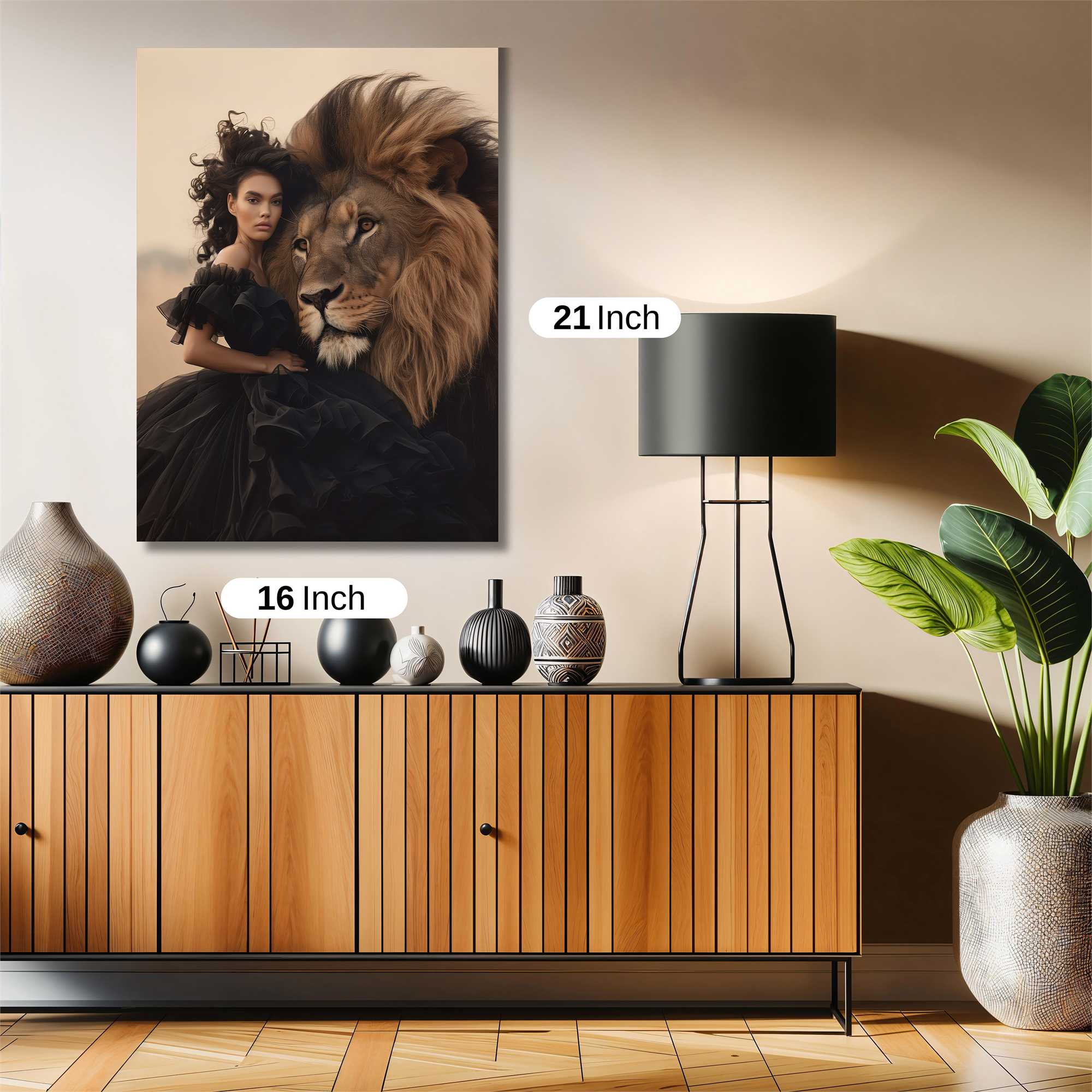 Lioness Majesty Safe Wall Magnetic / M
